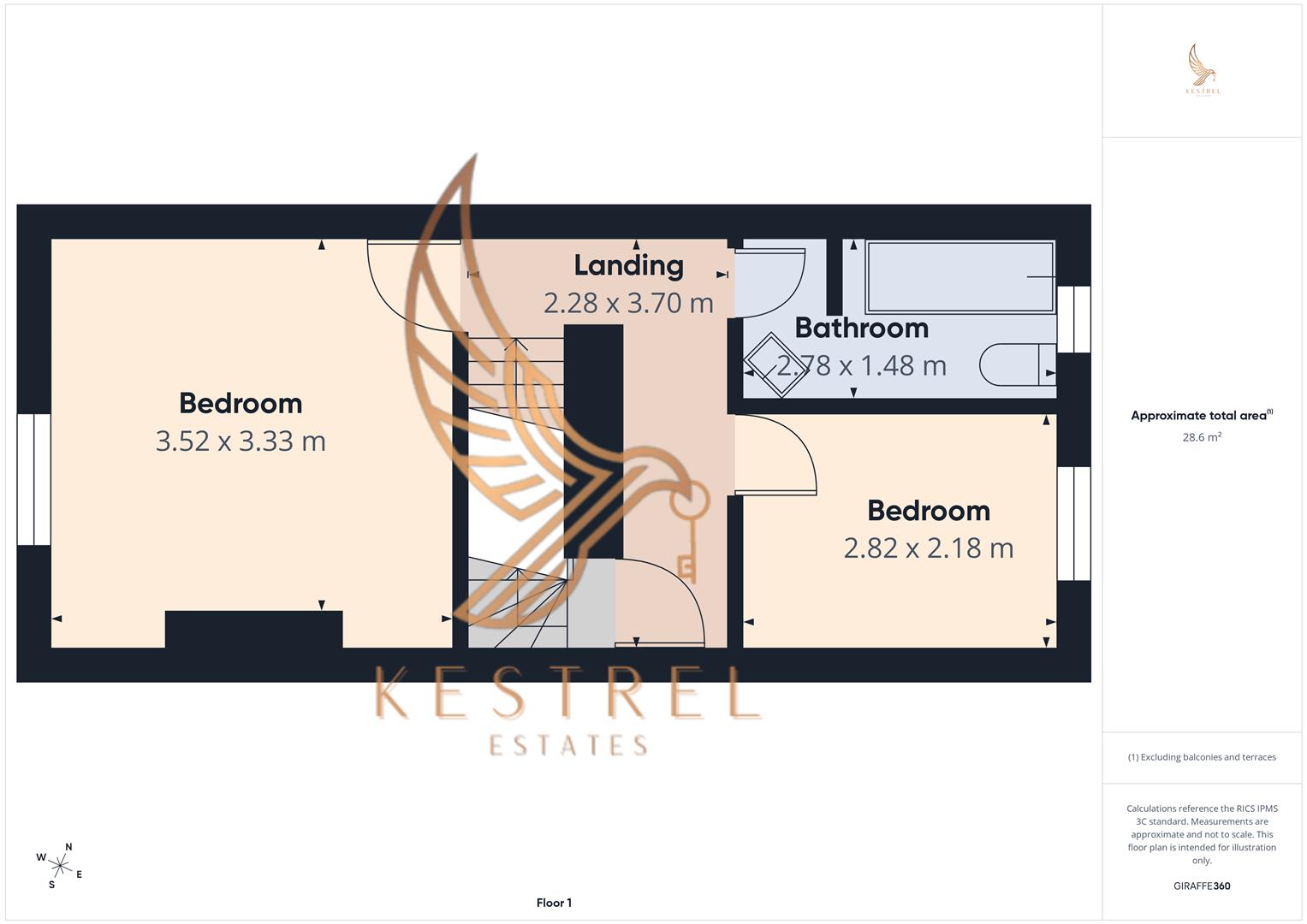 8, Halls Court, Pontefract floorplan