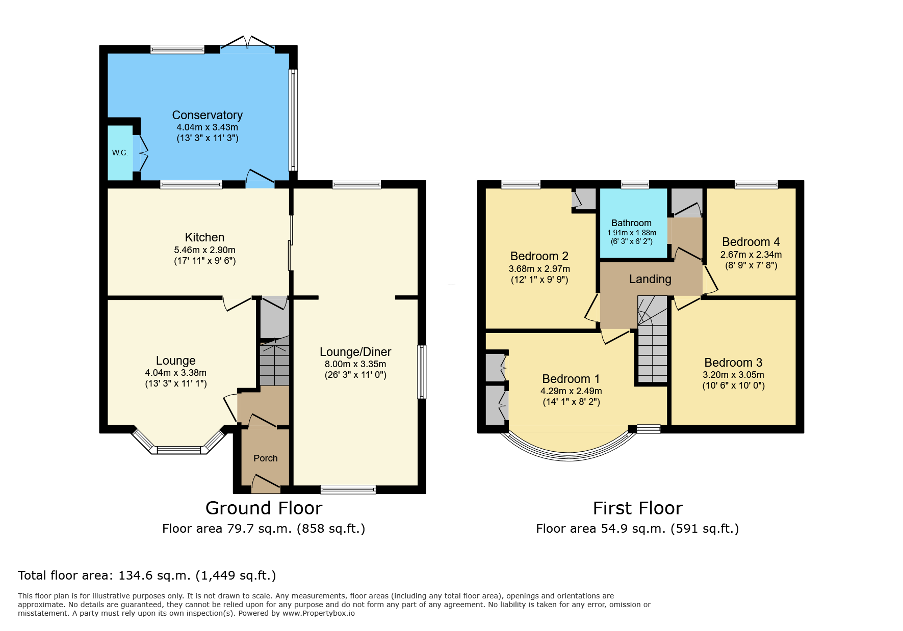 158 Little Shaw Lane, Markfield floorplan
