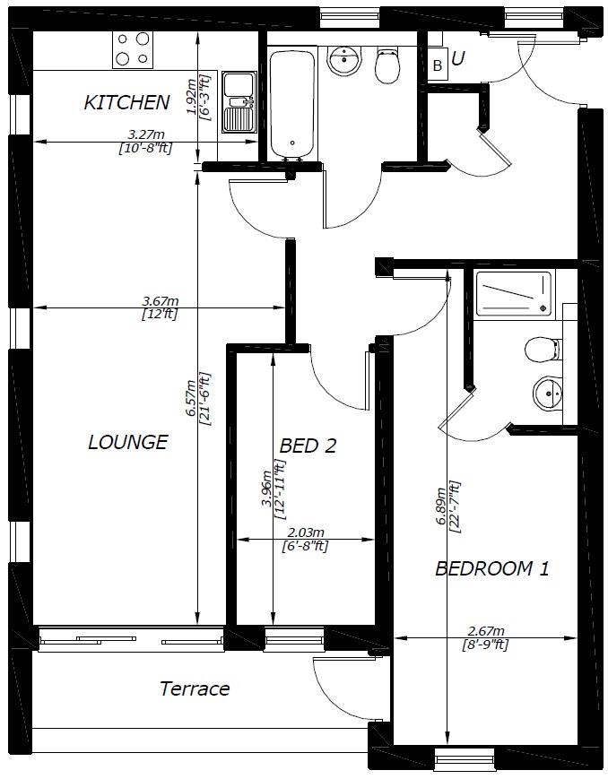 2 Bedrooms Flat to rent in Metro House, Pinner Road, Northwood HA6
