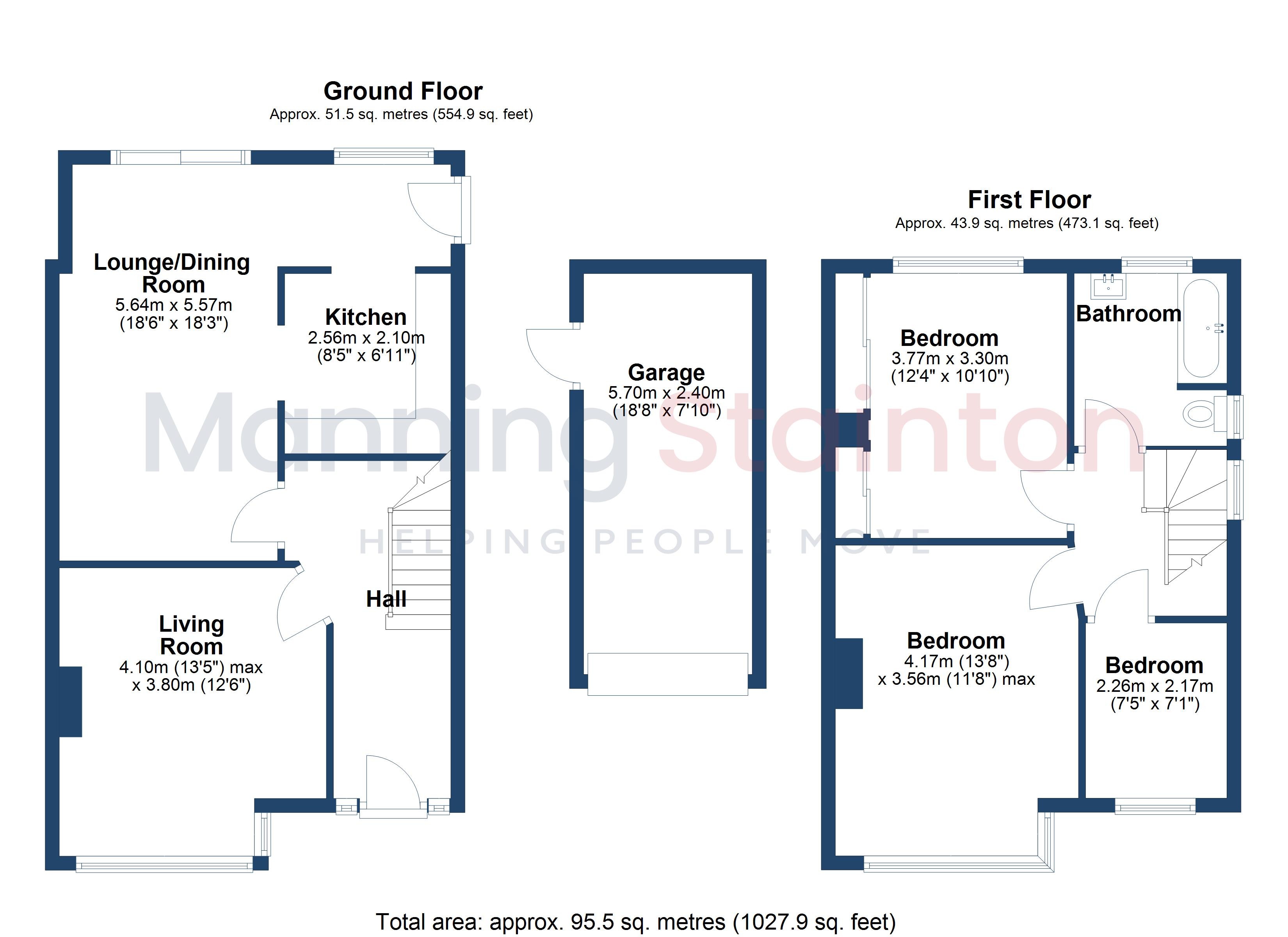 530, Foundry Lane, West Yorkshire floorplan