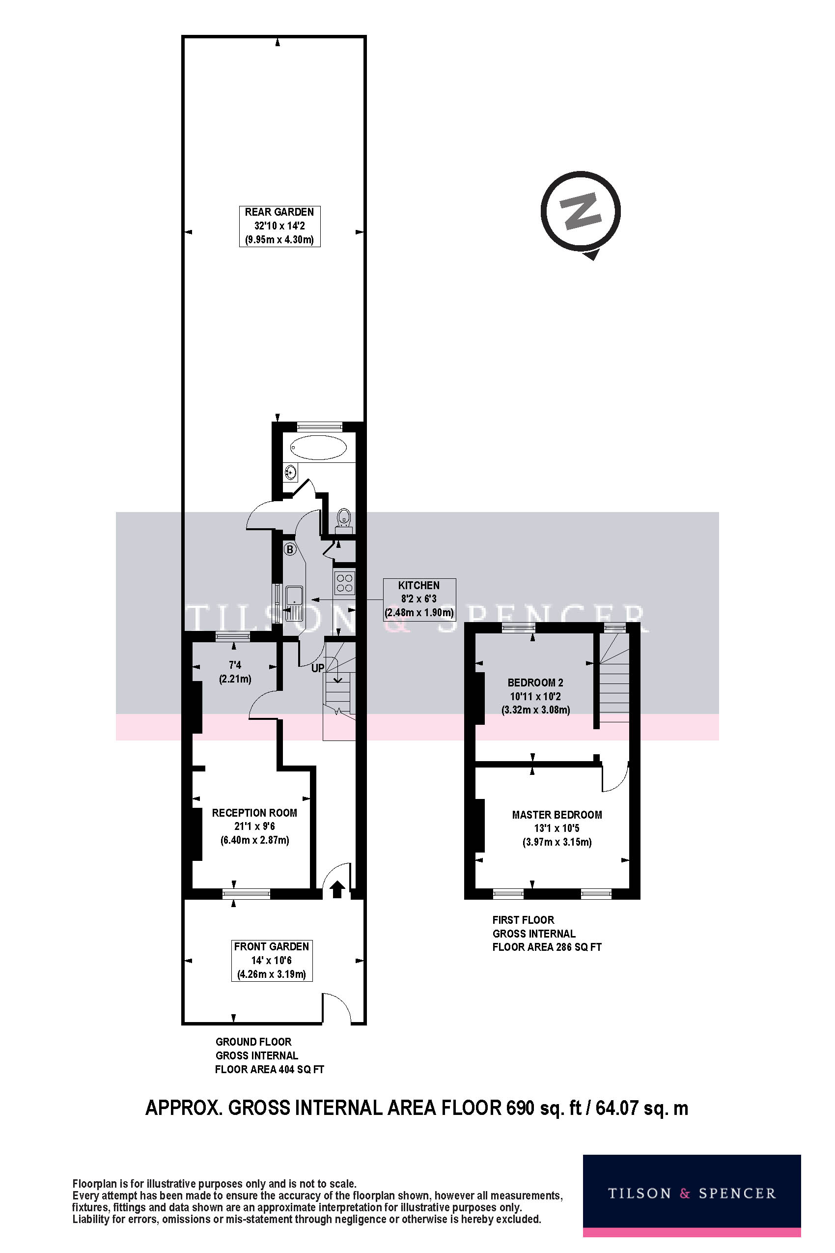 Poynton Road, London N17, 2 bedroom terraced house for sale 63391598
