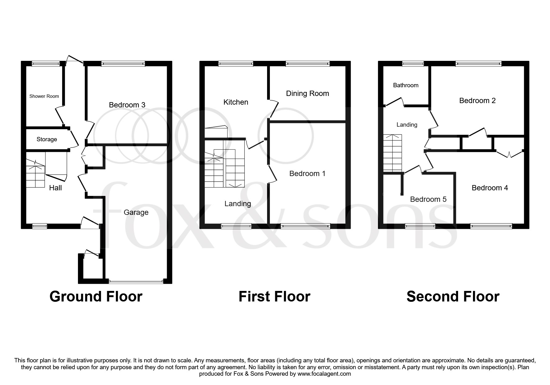 5 Bedrooms Terraced house for sale in Barley Close, Southgate, Crawley RH10