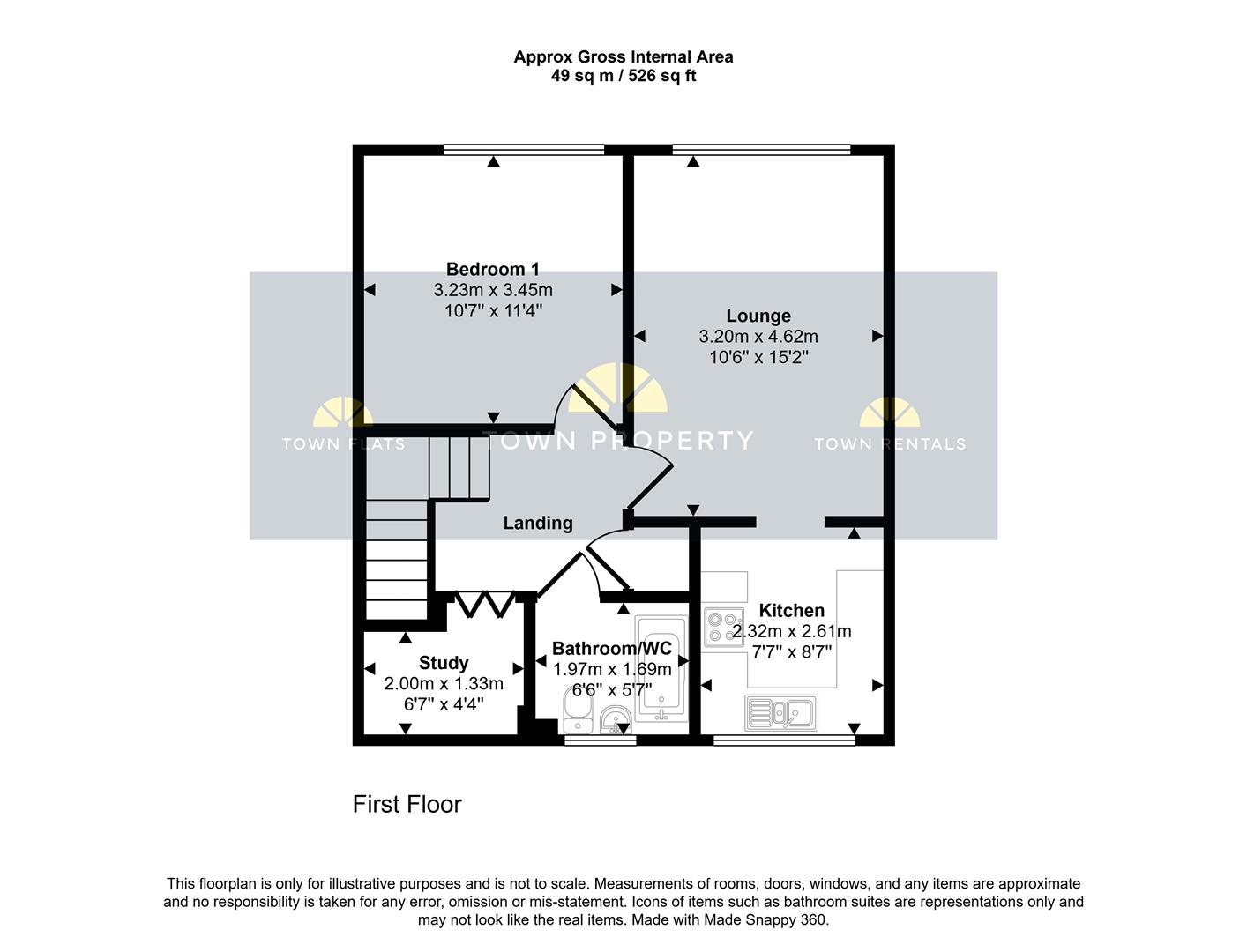 16b, Primrose Close, Eastbourne floorplan