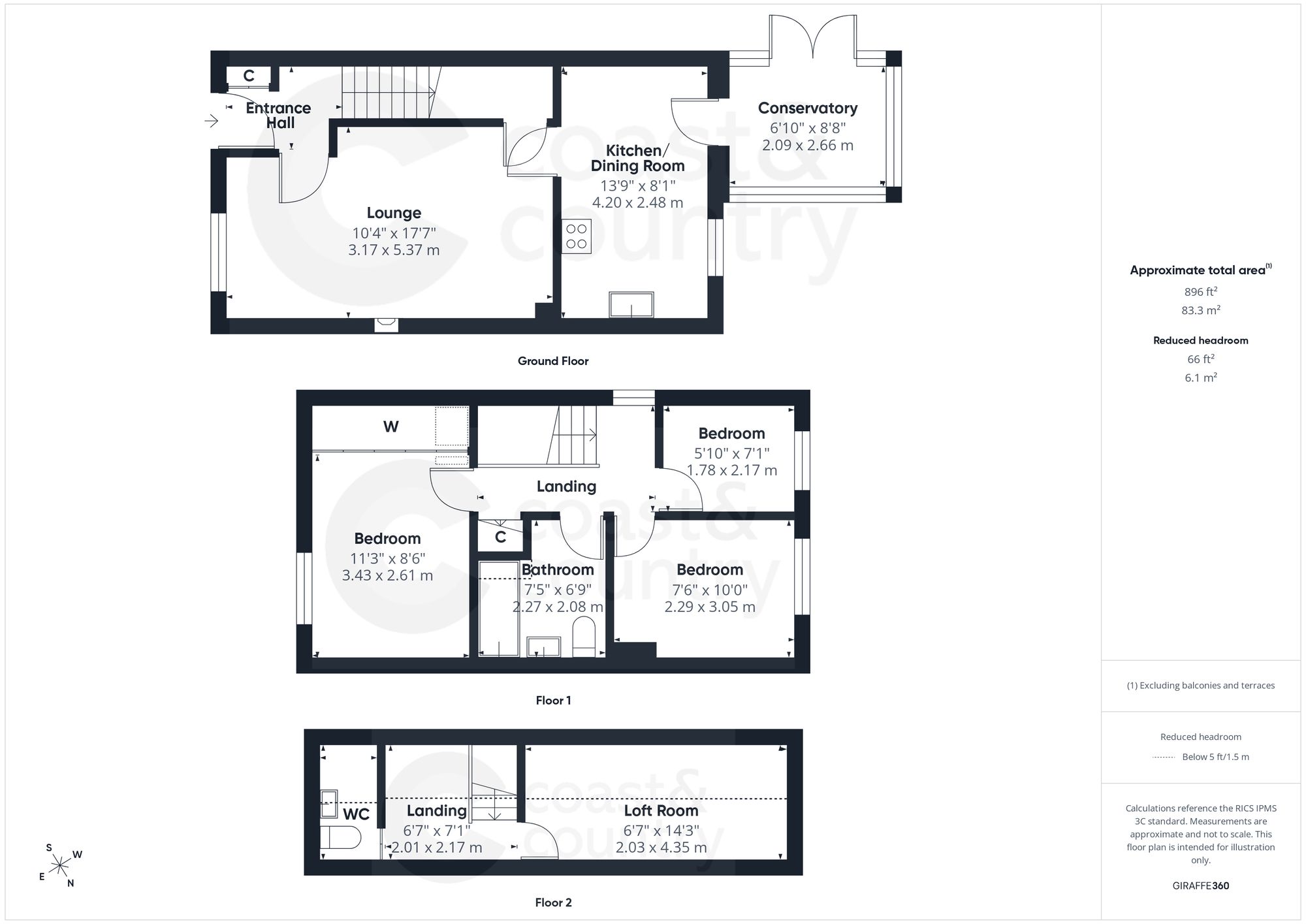 1 Valley Path, Newton Abbot floorplan