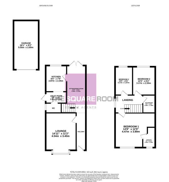 8, Garden Close, Stanley Park floorplan