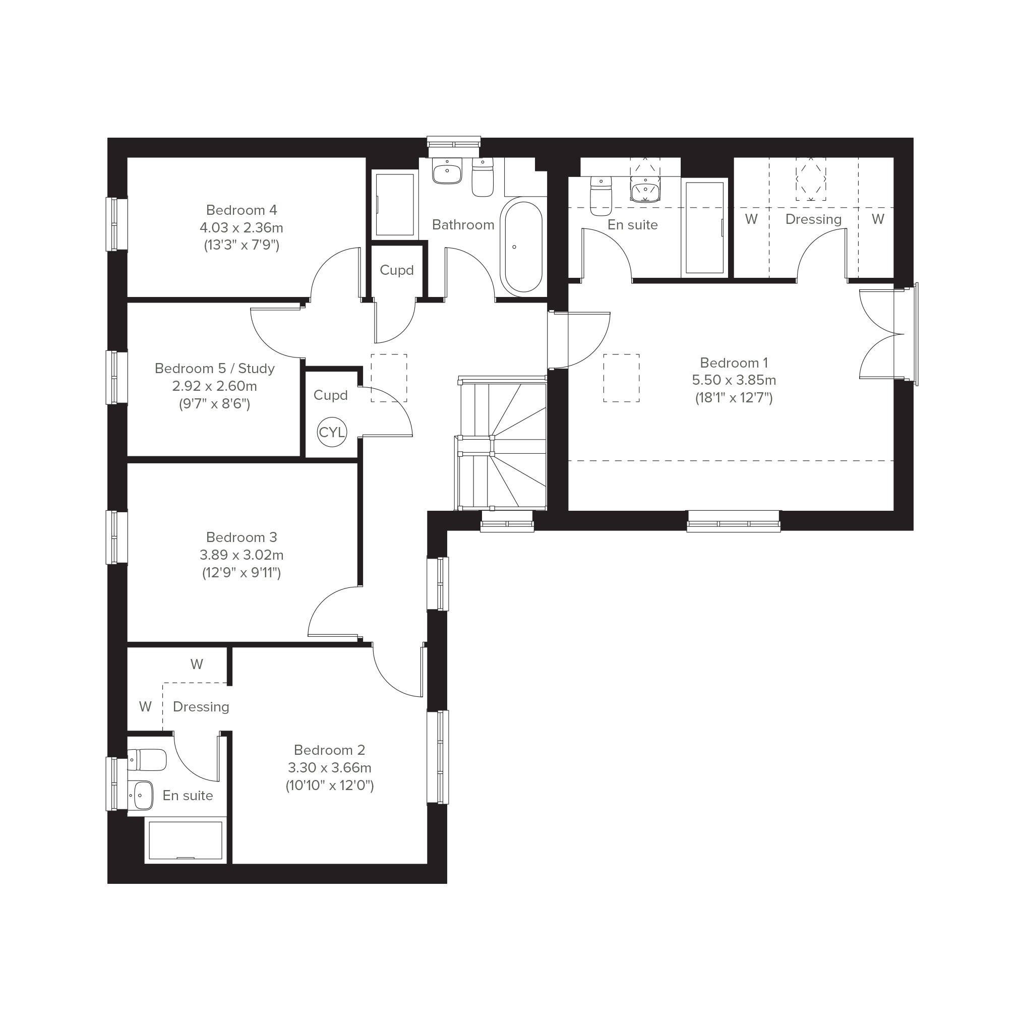 17, Sketchley Lane, Burbage floorplan