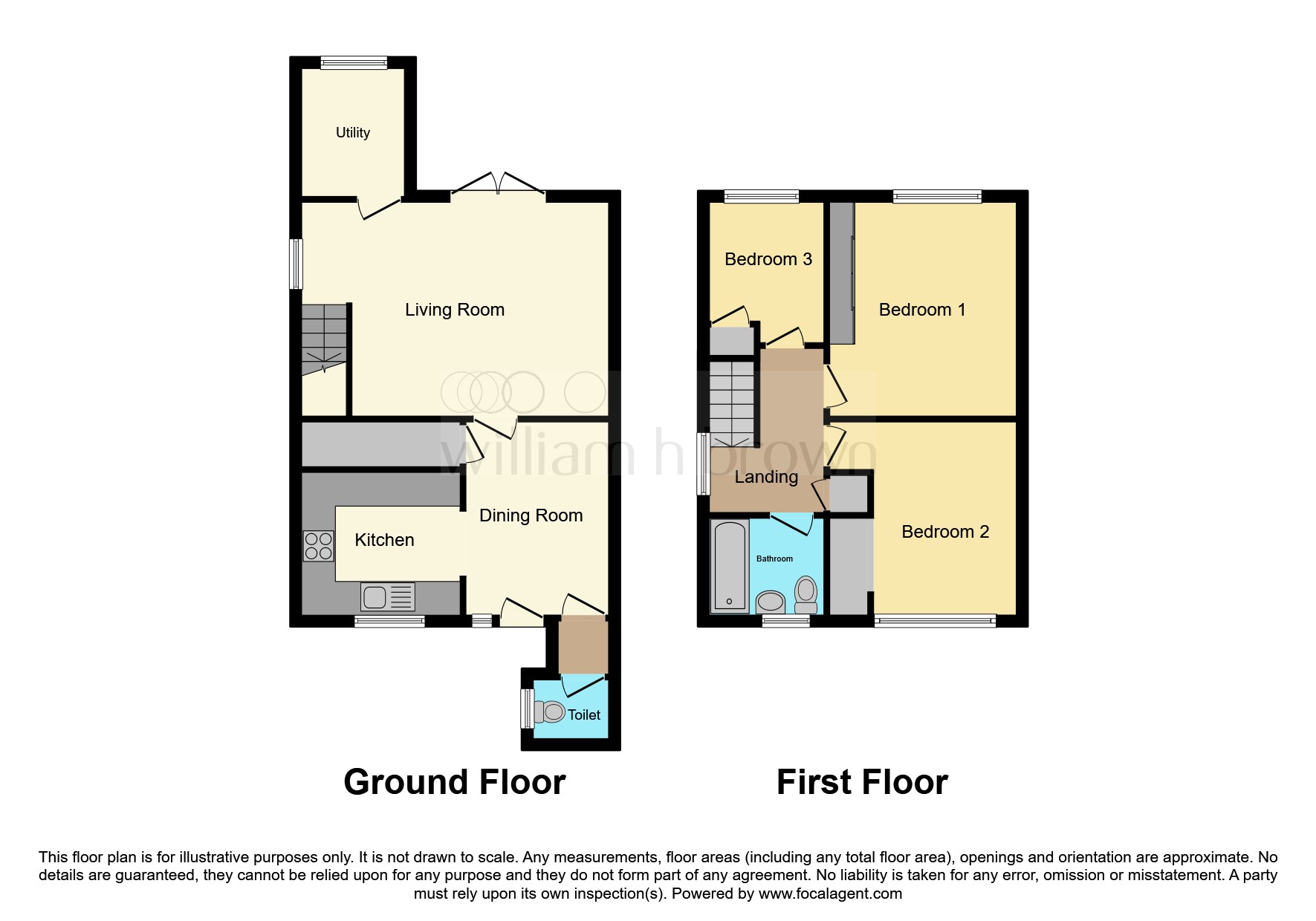 66, Candle Meadow, Nottingham floorplan