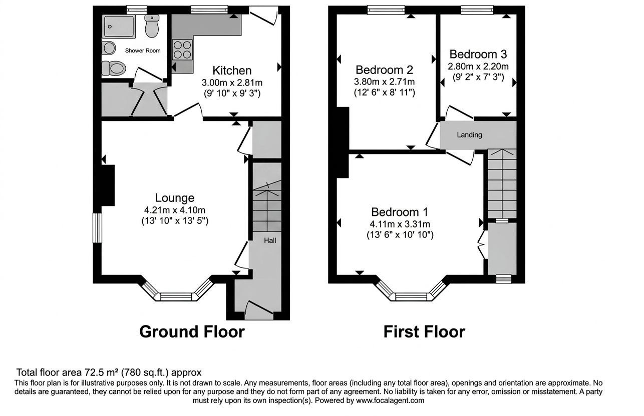 57, Jutland Road, Birmingham floorplan