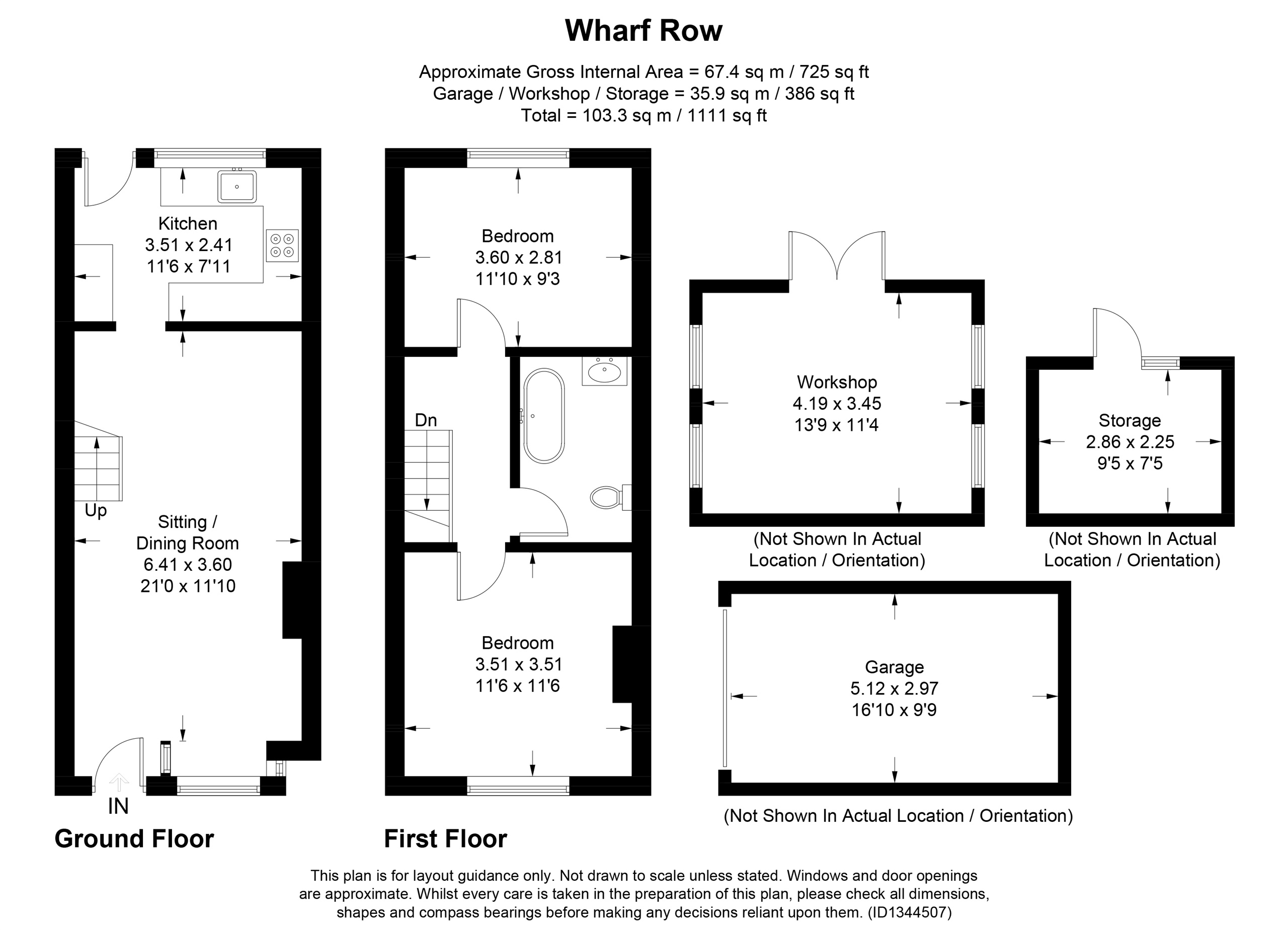 Buckland Road, Aylesbury floorplan