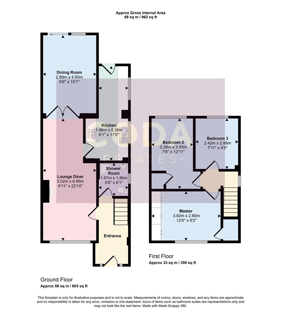 Briar Road, Glasgow floorplan
