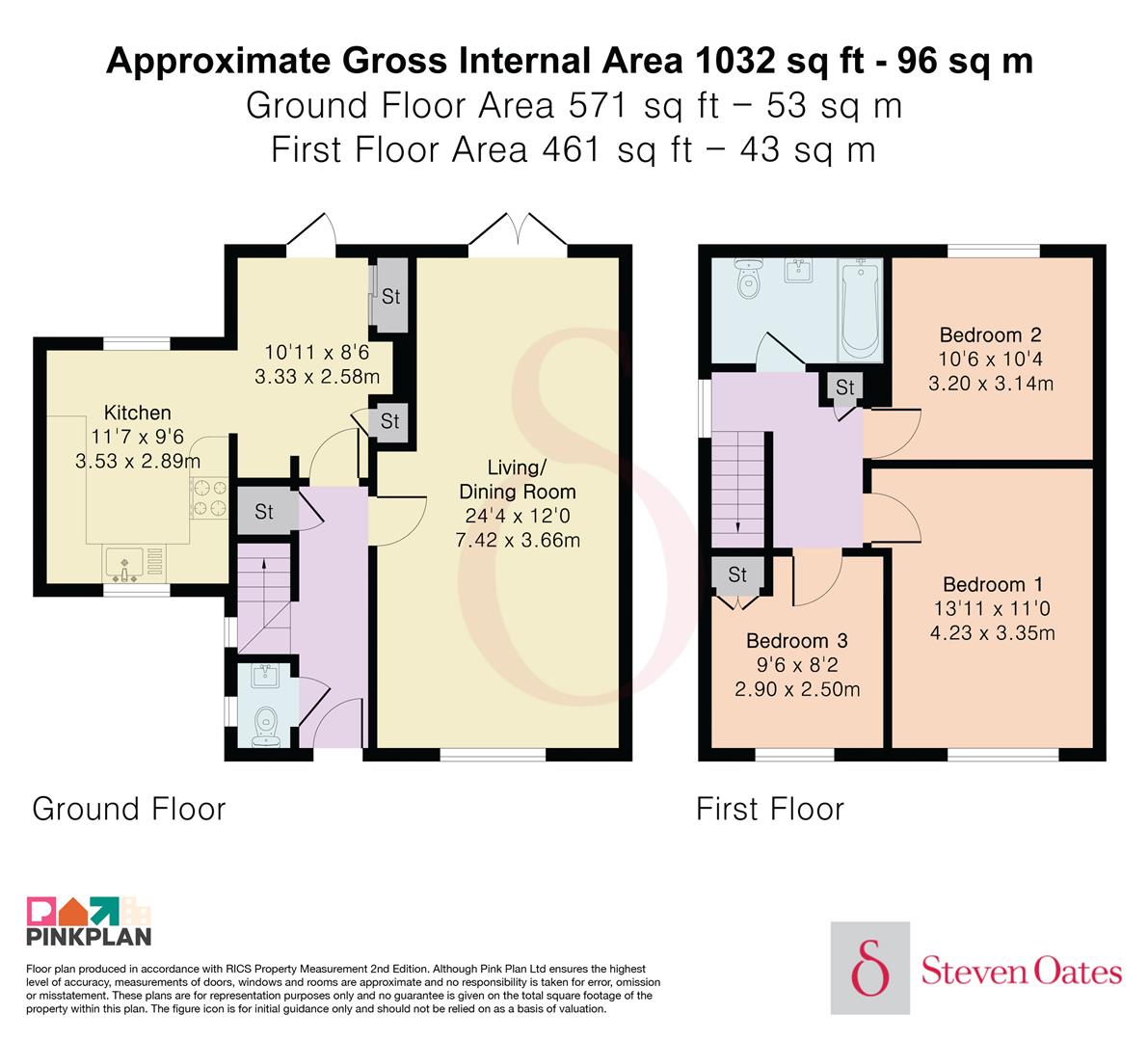 37, Hockerill, Watton At Stone floorplan