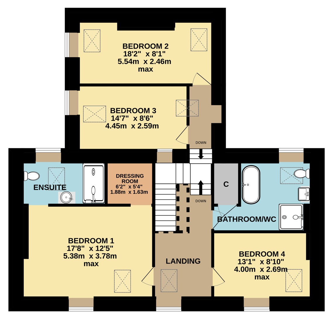 Grendisworthy Farm,, Clawton, Devon floorplan