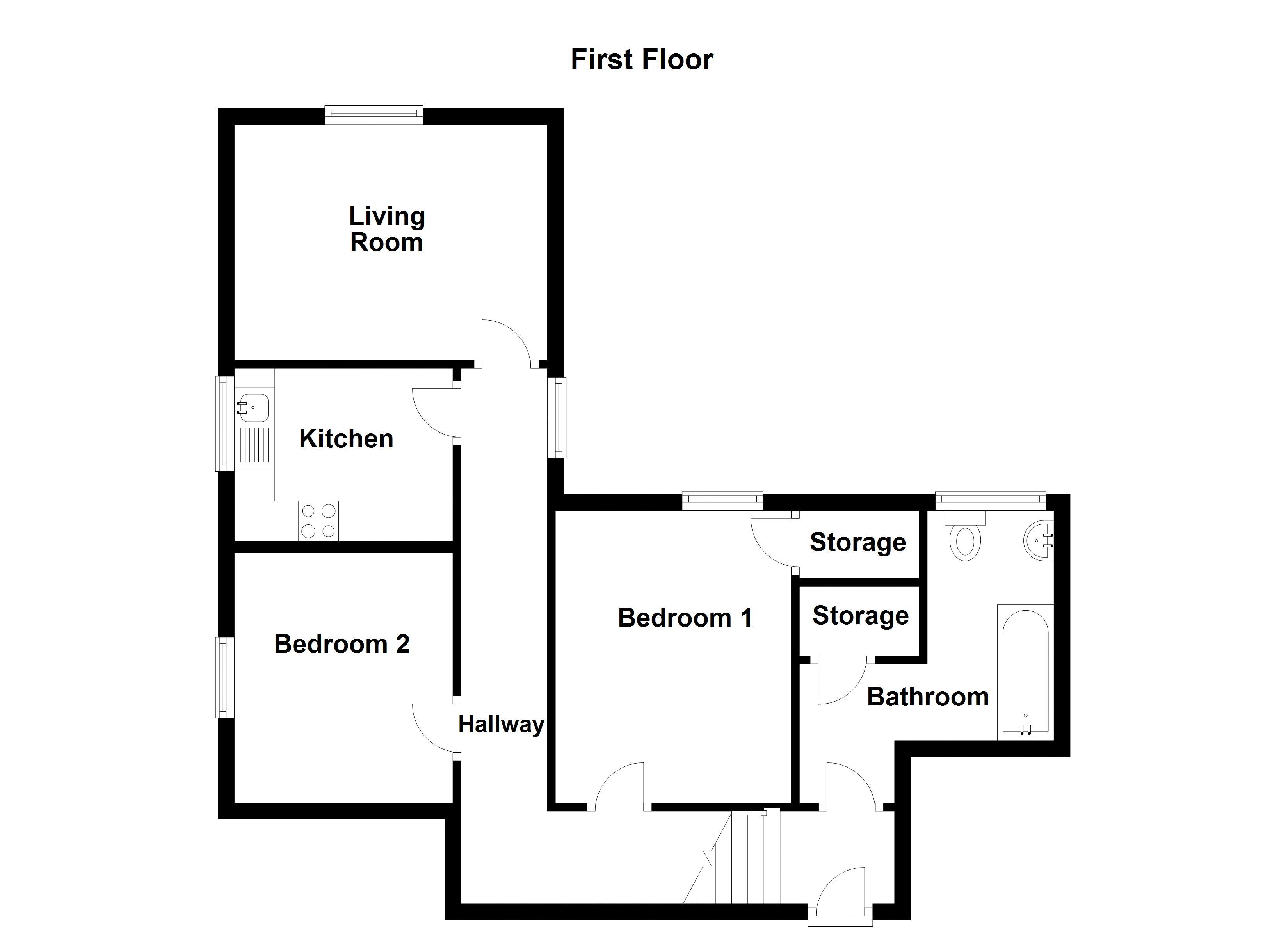 2 Bedrooms Flat to rent in Promenade, Southport PR9