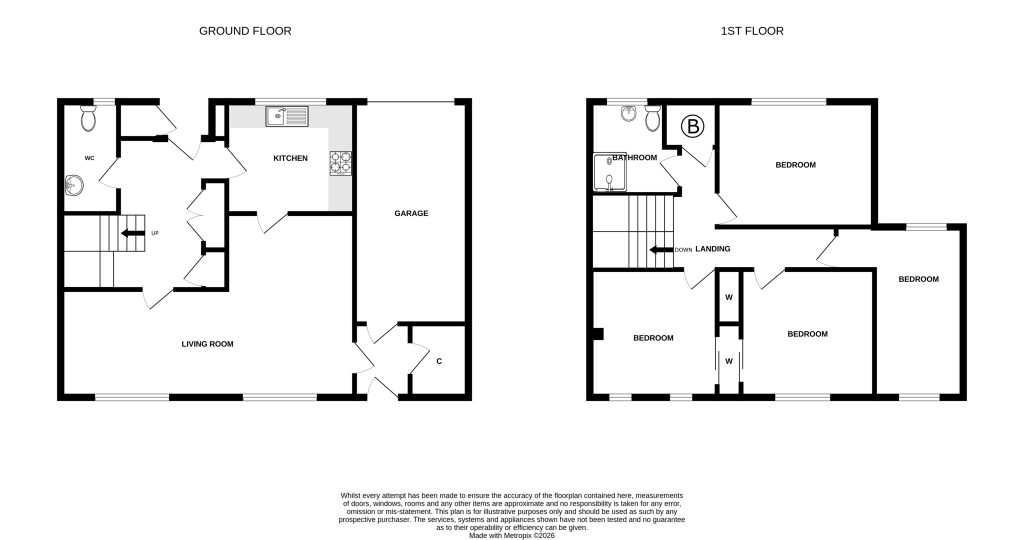 45, Garry Walk, Livingston floorplan