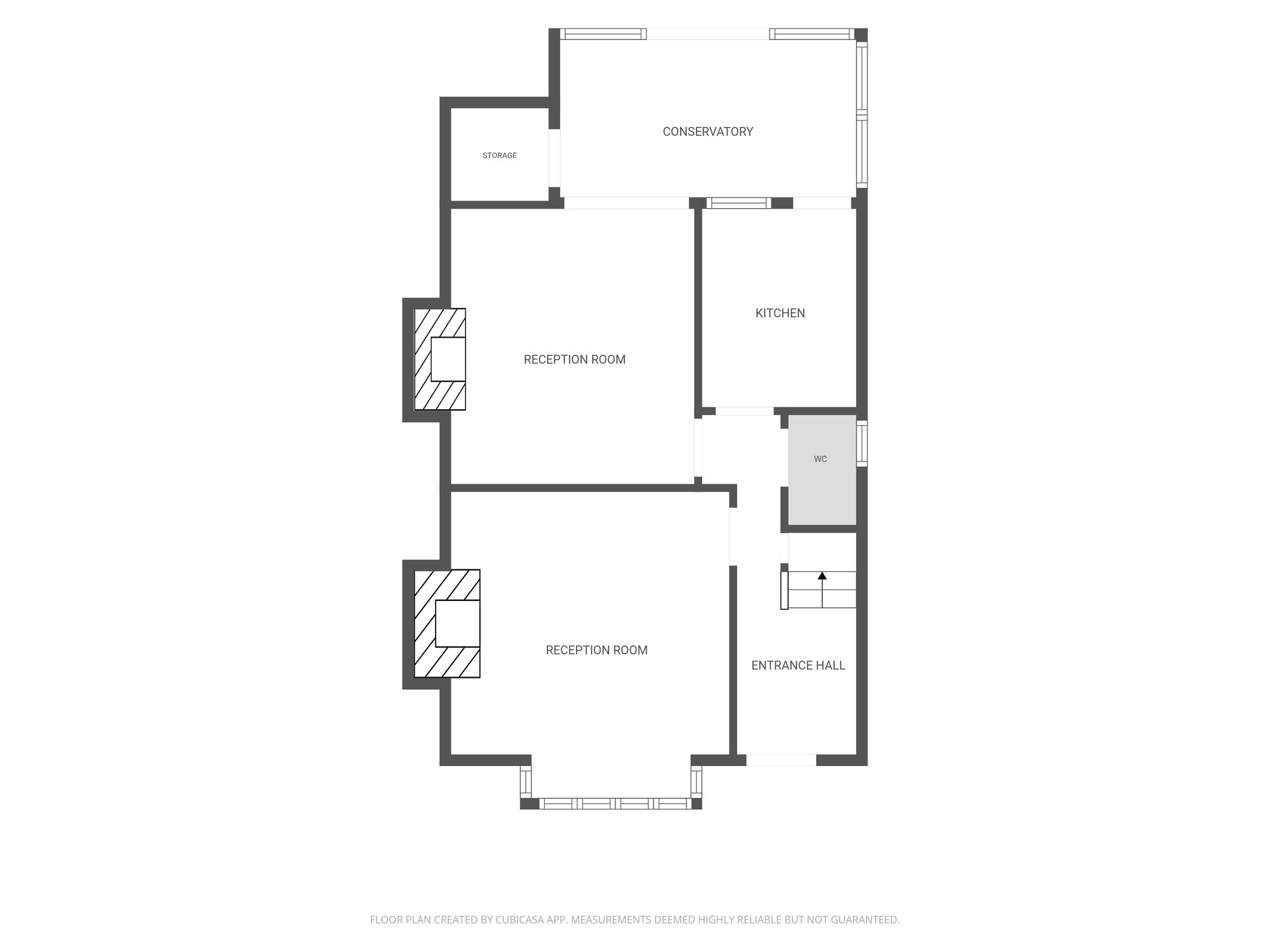 113 Leicester Road, Wigston floorplan