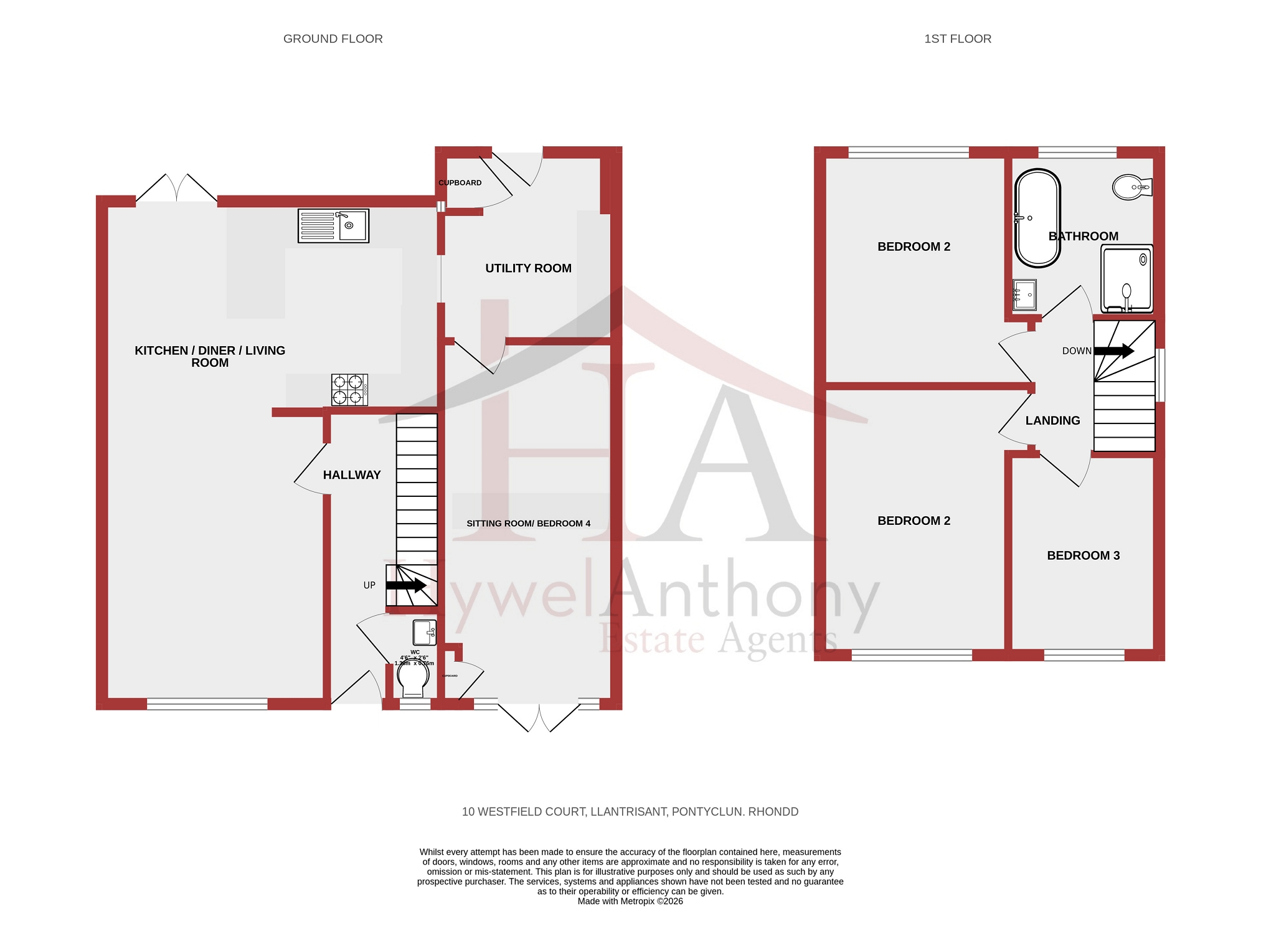 Westfield Court, Pontyclun floorplan