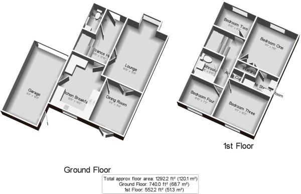 4 Bedrooms Detached house for sale in St Chads Close, Hawksyard, Rugeley WS15