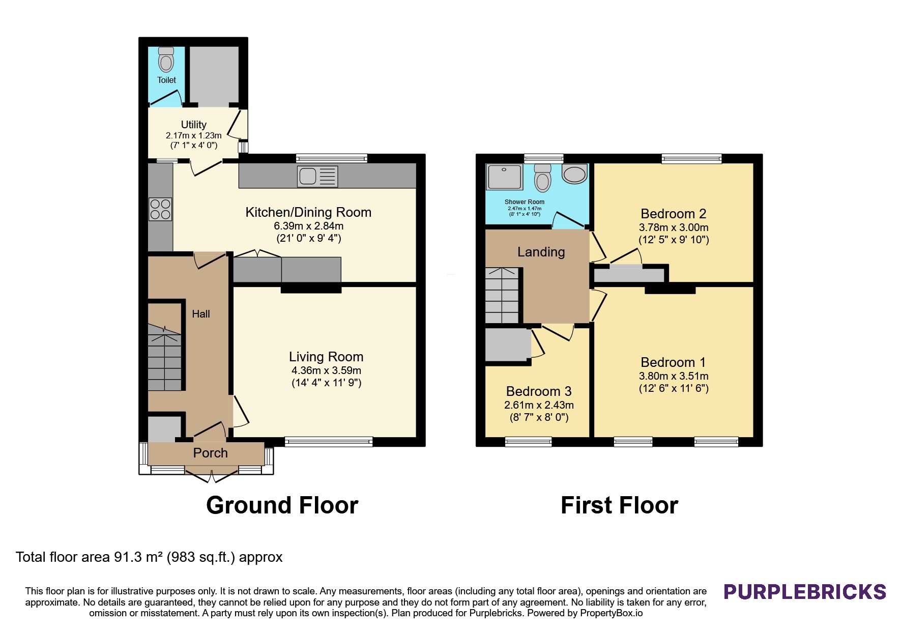 56, Newells Road, Birmingham floorplan