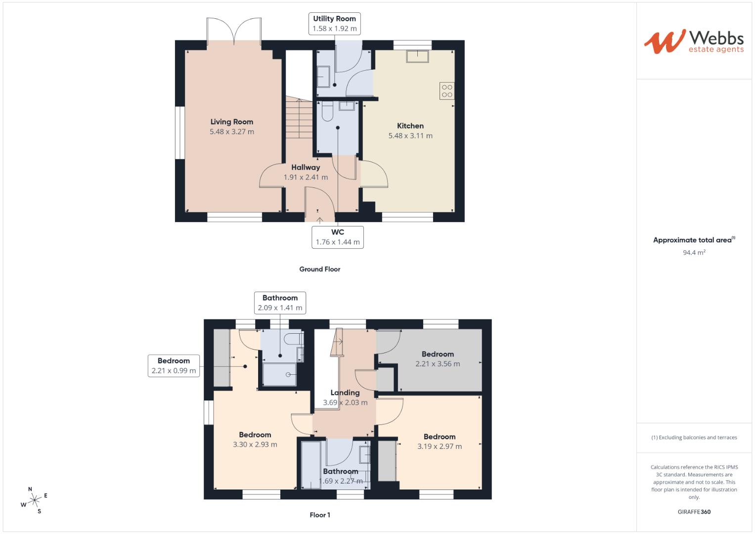 38, Aspen Road, Wolverhampton floorplan
