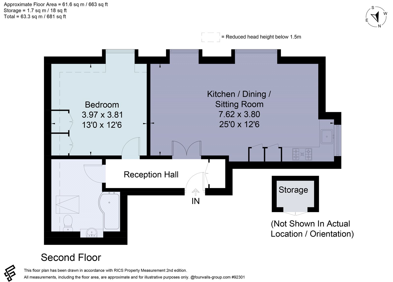 Flat 6, 10, Ledborough Lane, Buckinghamshire floorplan