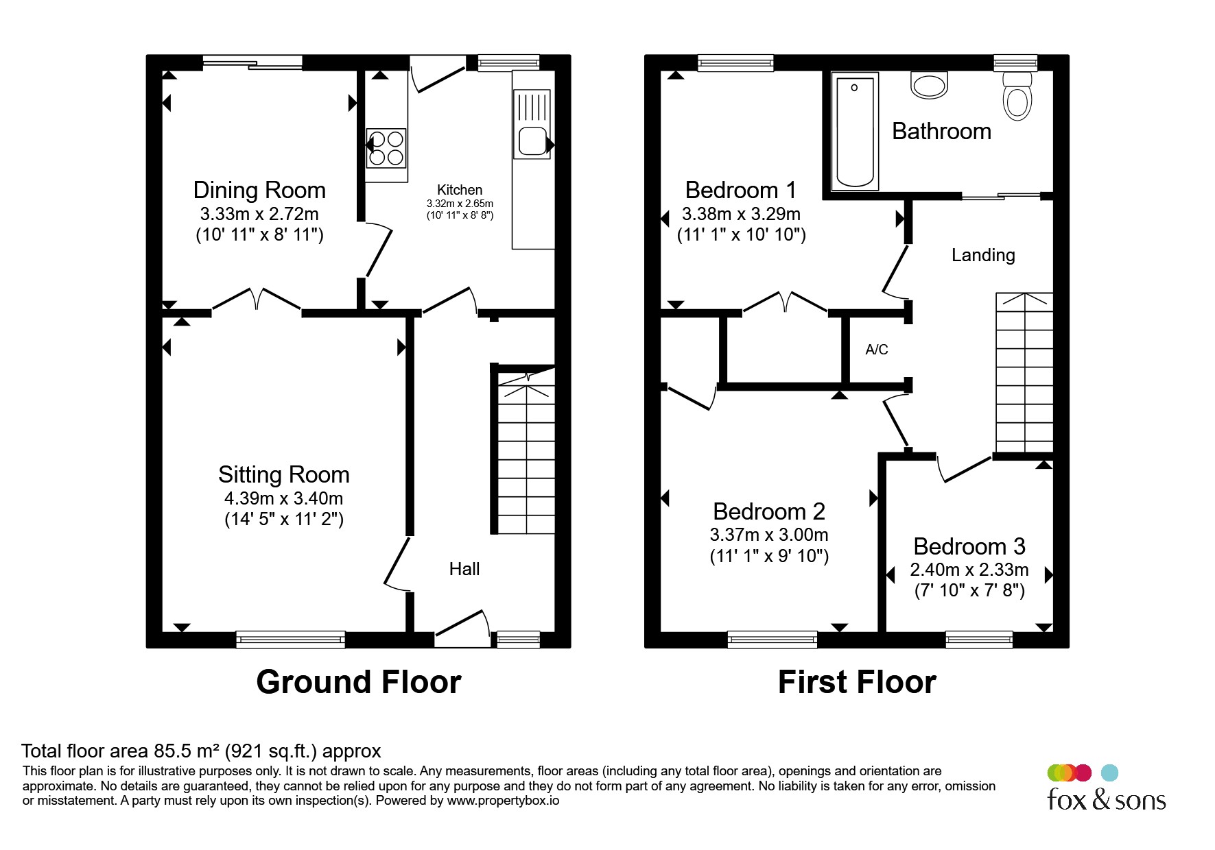 25, Blossom Close, SOUTHAMPTON floorplan