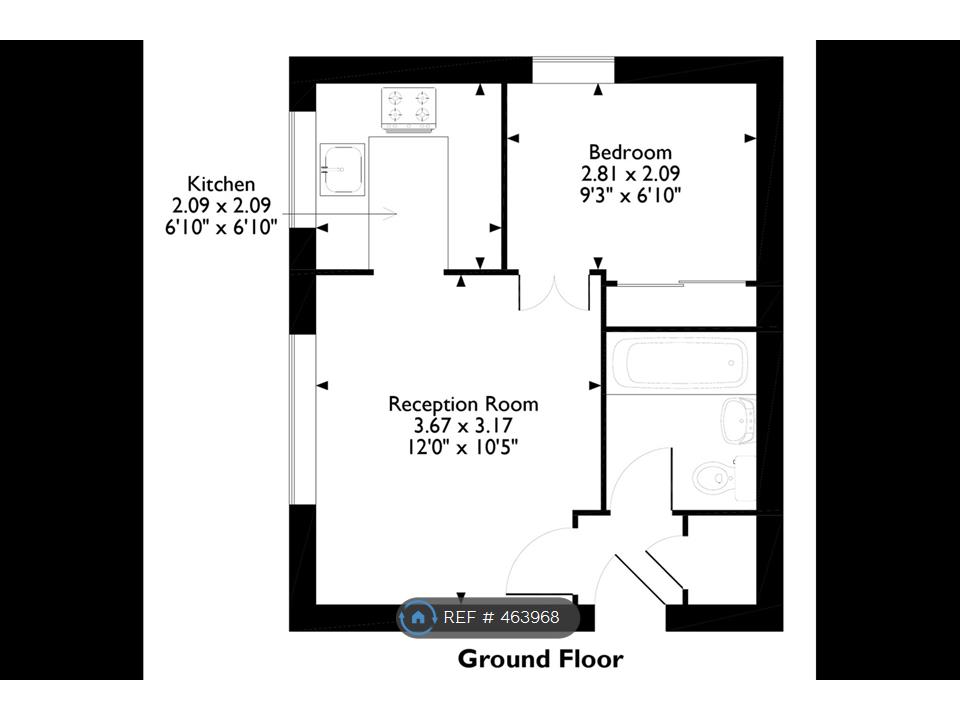1 Bedrooms Flat to rent in Bream Close, London N17