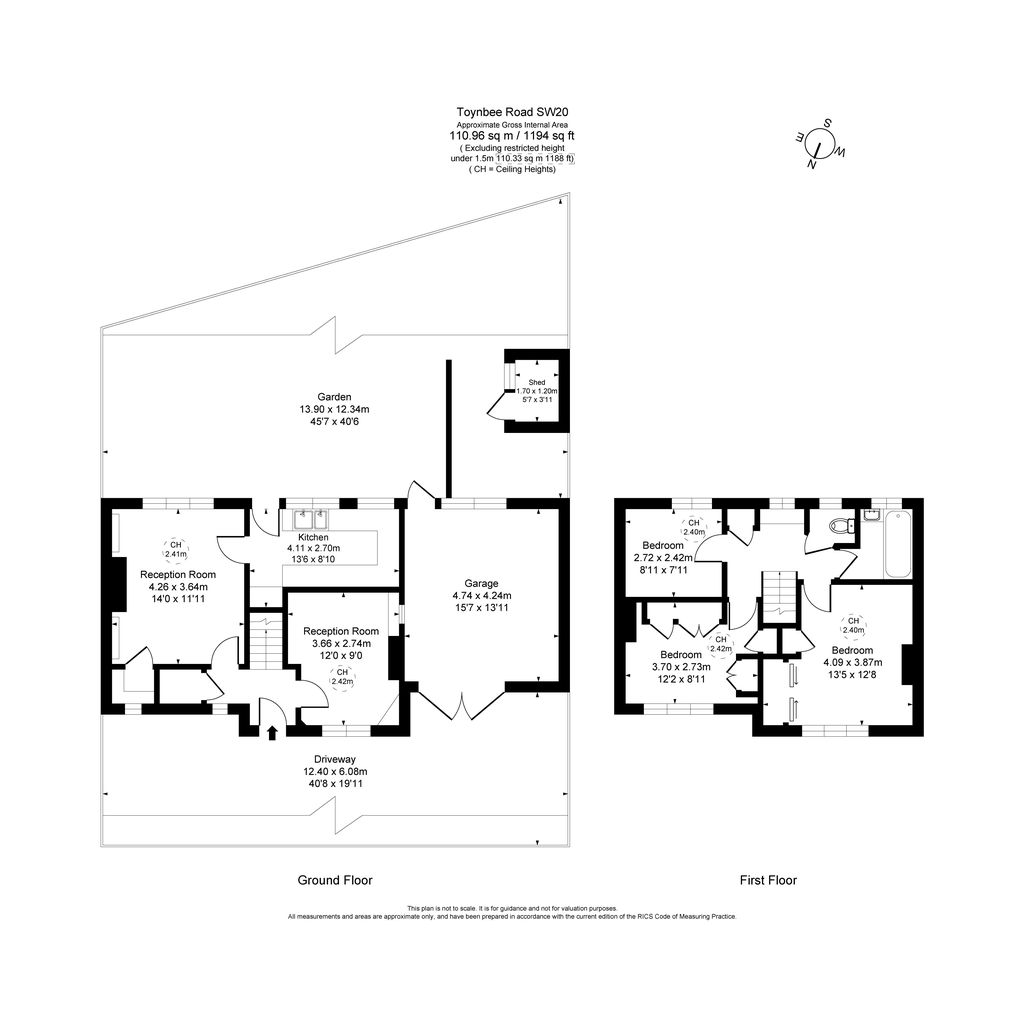 38, Toynbee Road, Wimbledon Chase floorplan