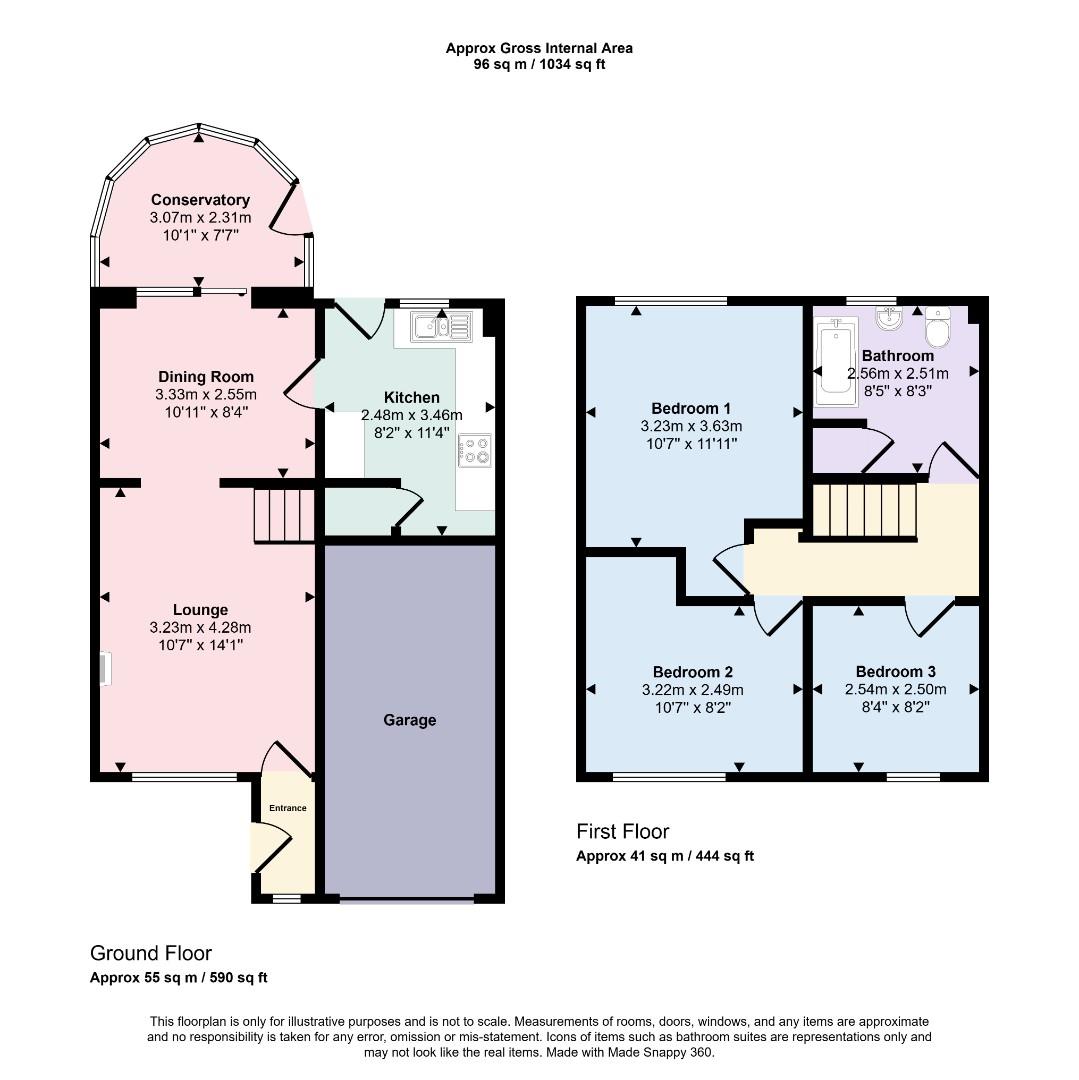 29, The Avenue, Northampton floorplan