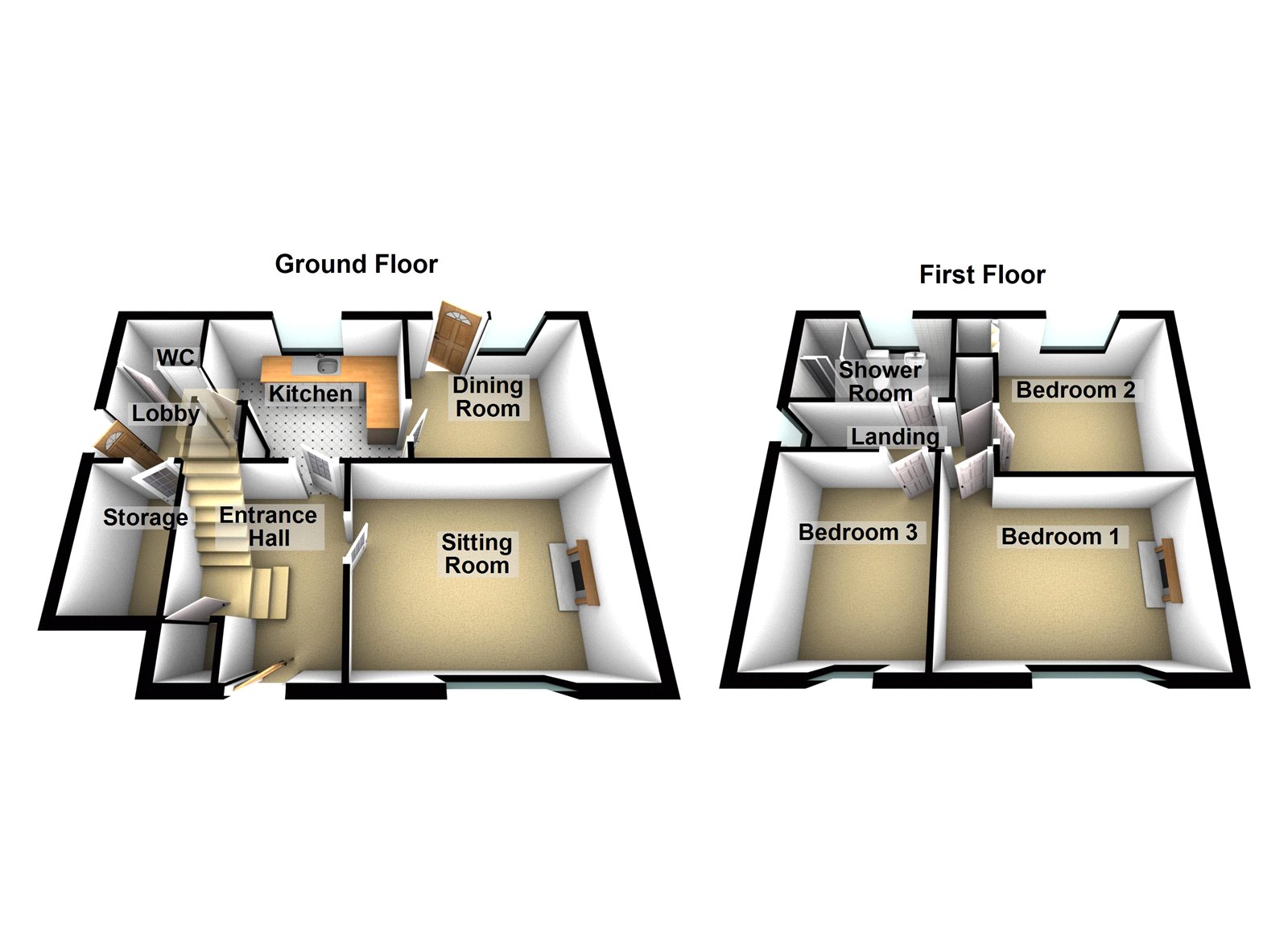 Amethyst Road, Christchurch BH23, 3 bedroom semidetached house for