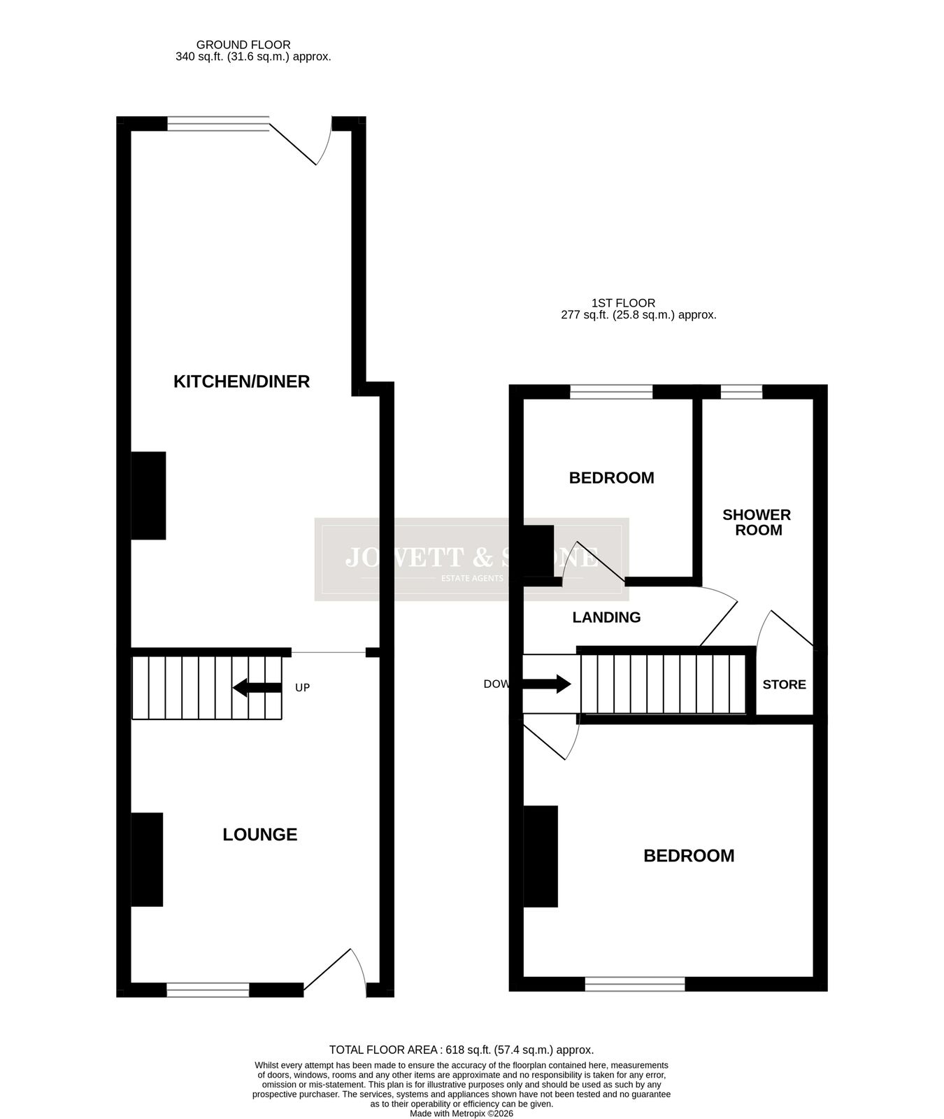 45, Holywell Road, Leicester floorplan