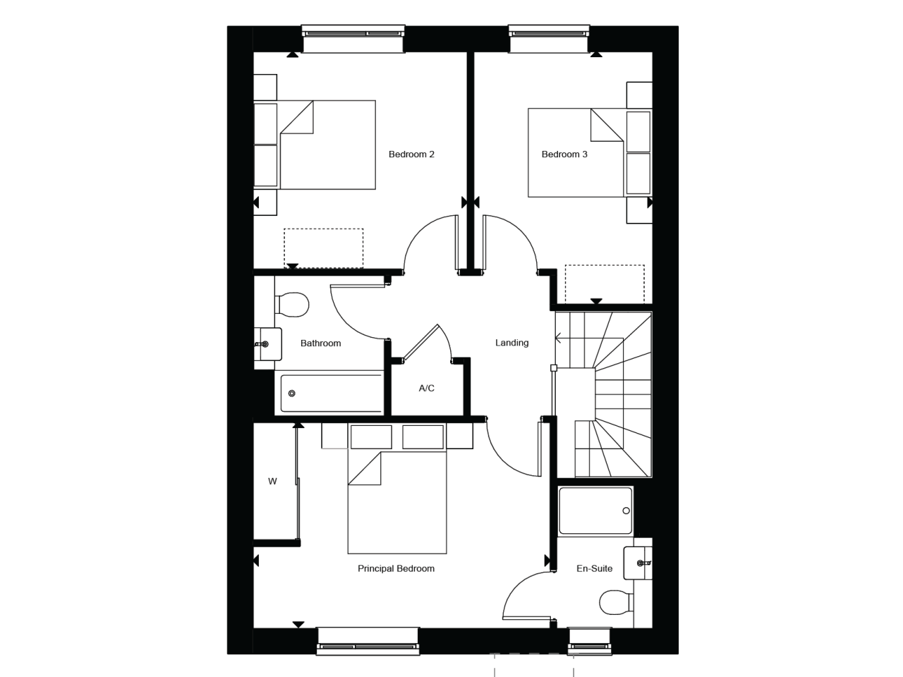 1 Bream Way, Wokingham floorplan