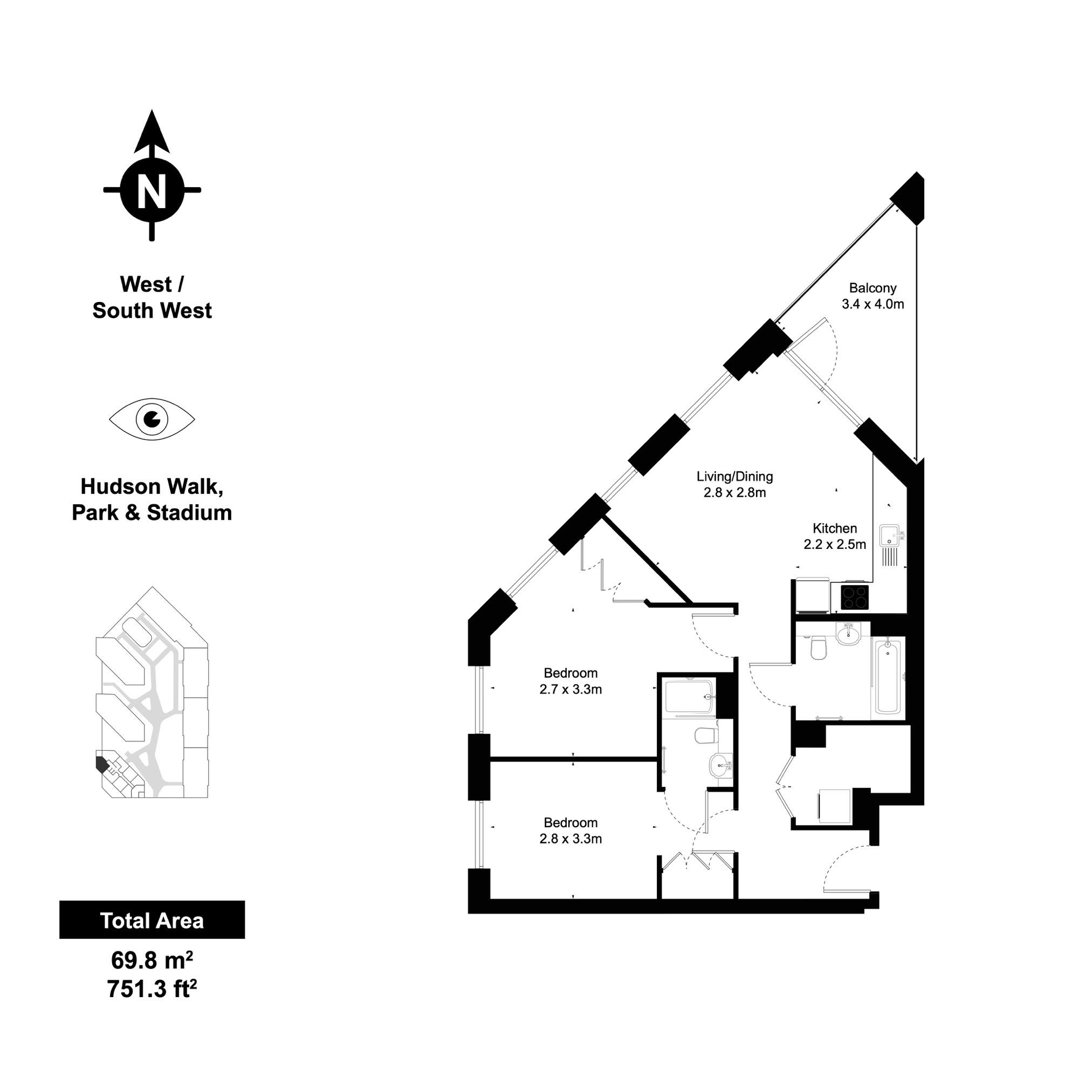 Engineers Way, Wembley floorplan