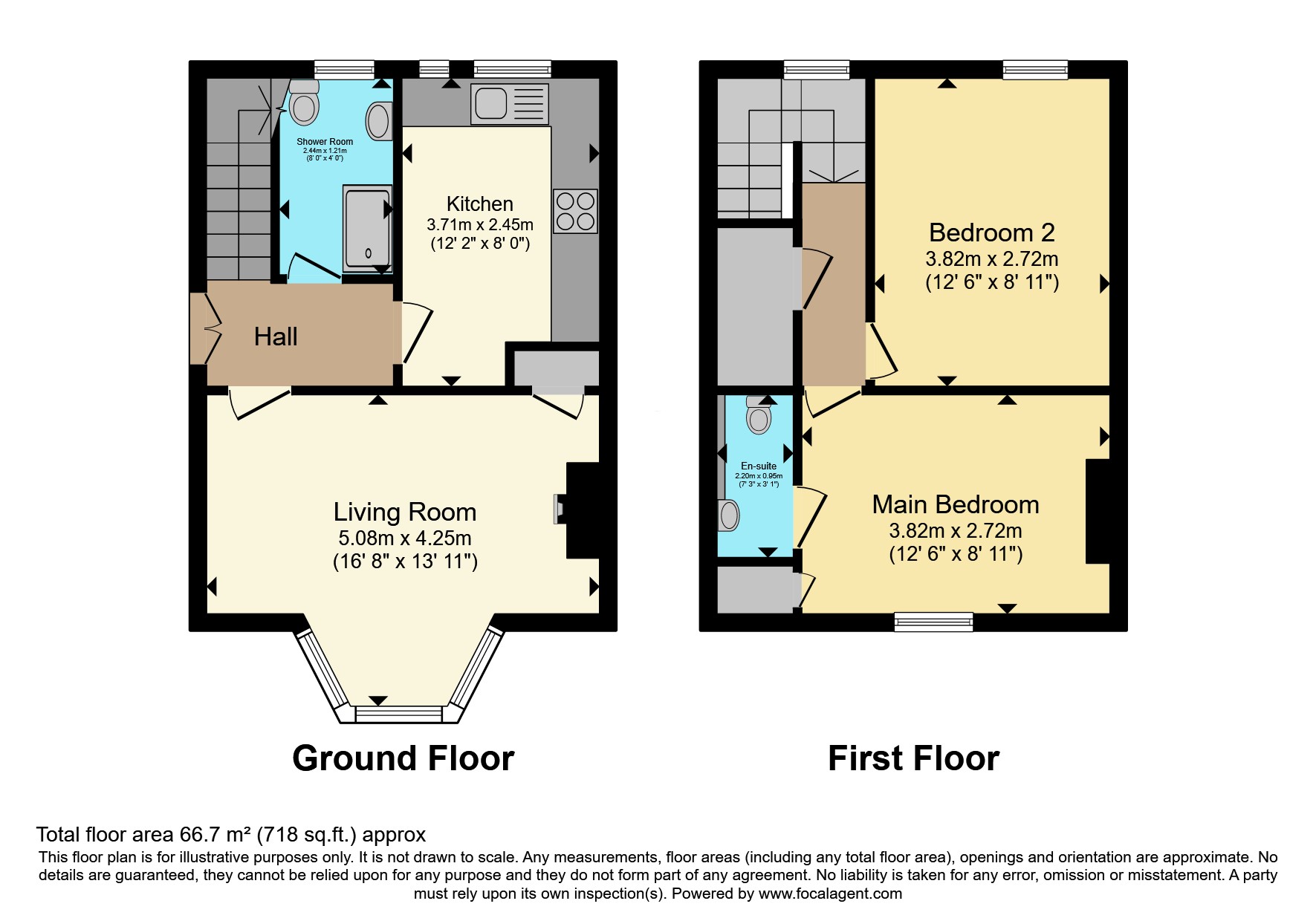 25, Bassett Crescent, Glasgow floorplan