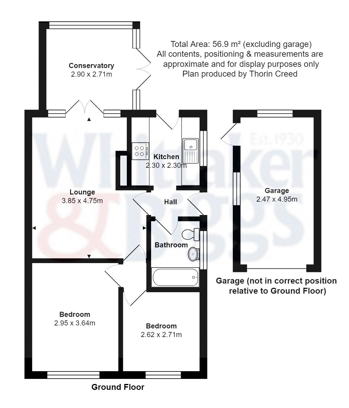 2 Bedrooms Semi-detached bungalow for sale in Long Valley Road, Gillow Heath, Stoke-On-Trent ST8