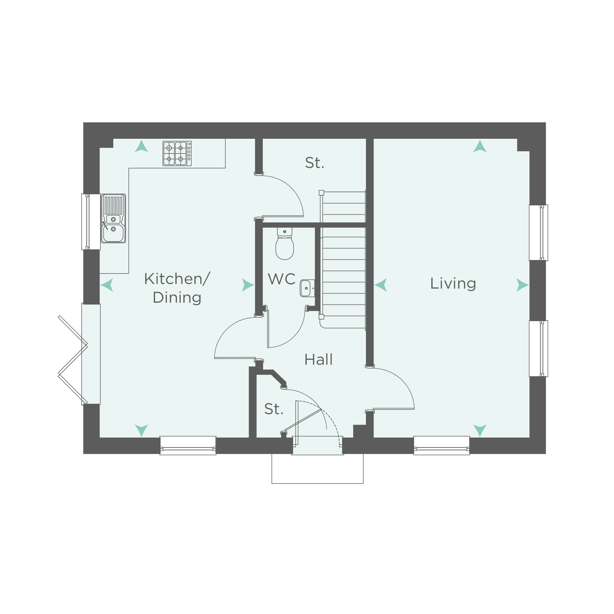 Cranagh_Plot24, Saltby Road, Croxton Kerrial floorplan