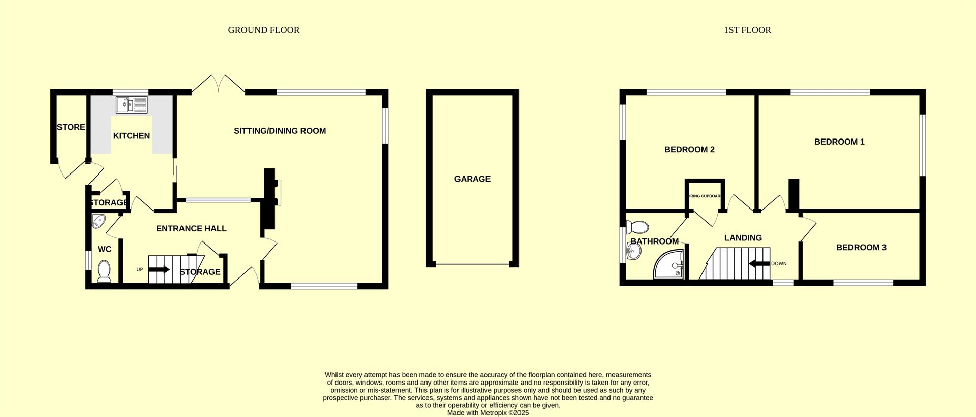 Hilbre, Furnham Crescent, Chard floorplan