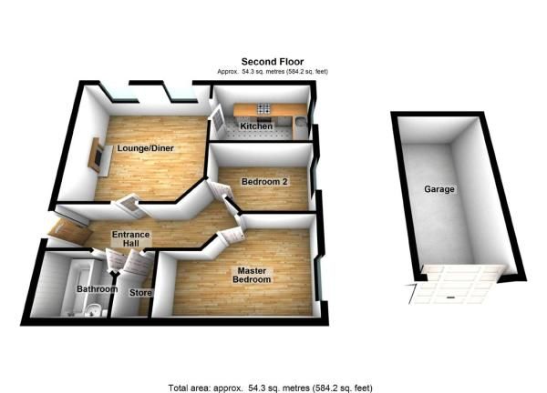 2 Bedrooms Flat to rent in Manderston Close, Dudley DY1