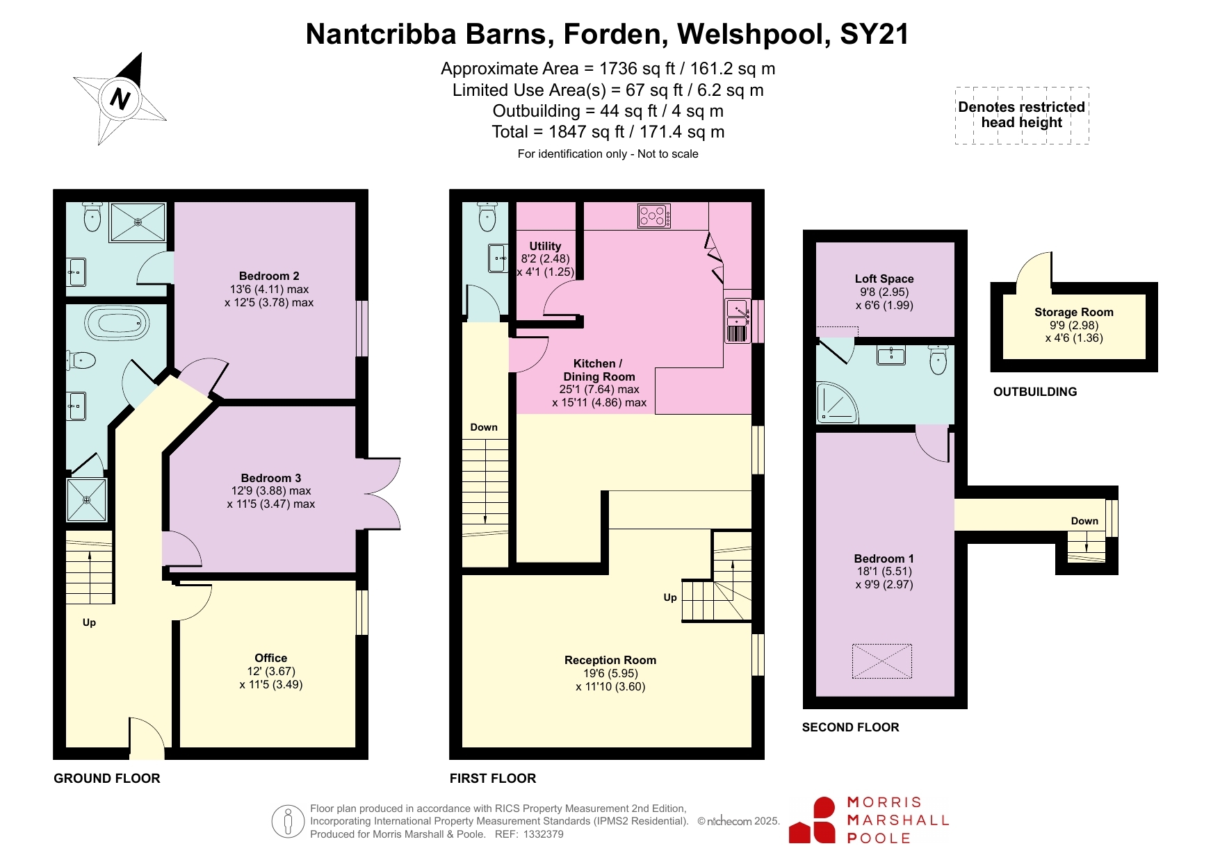 20 Nantcribba Barns,, Forden, Powys floorplan
