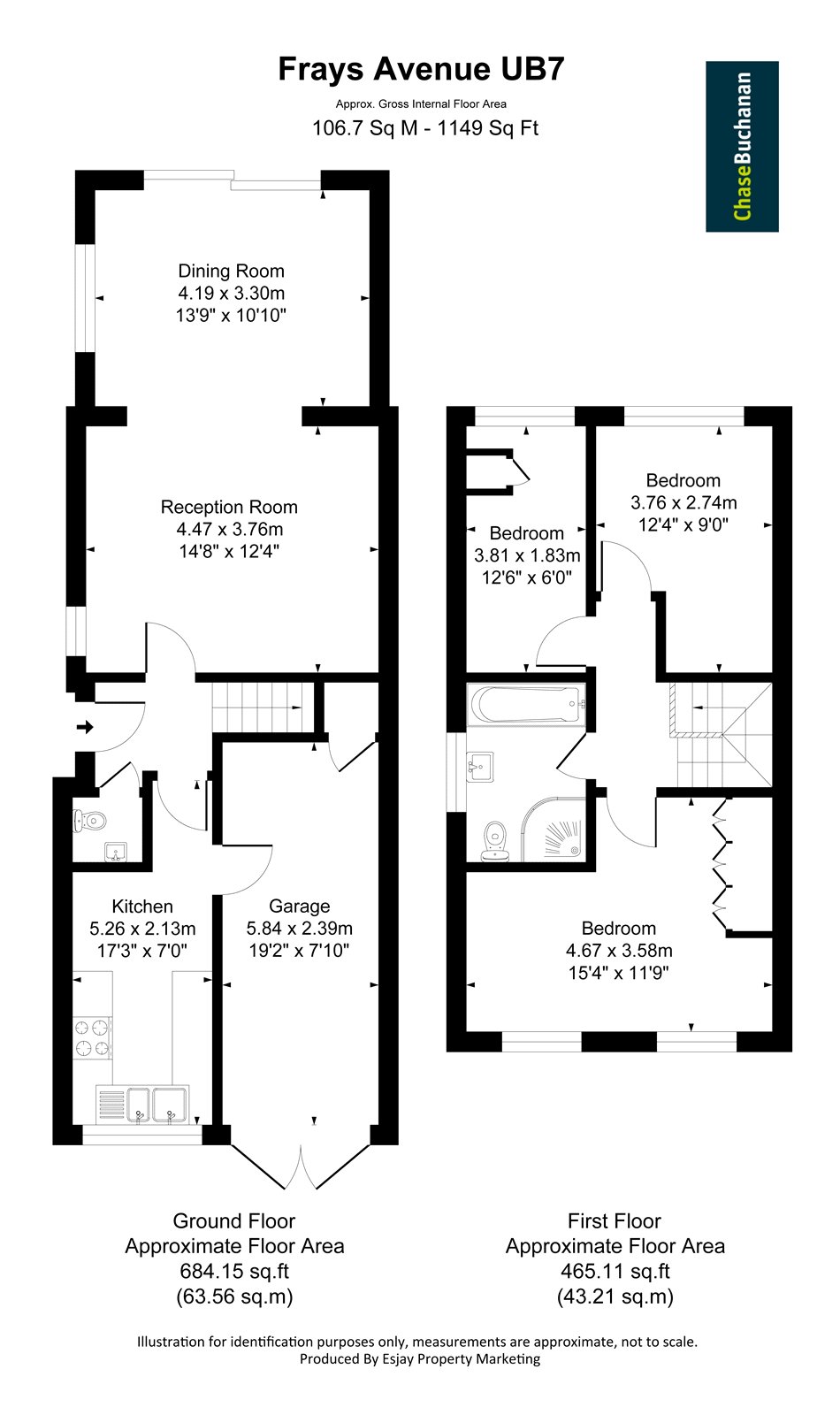 28a, Frays Avenue, Middlesex floorplan