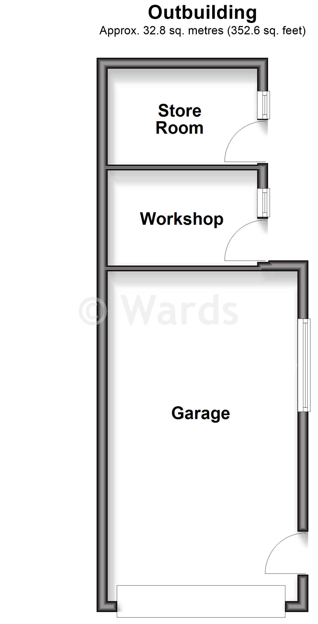 83, Cliff Gardens, Sheerness floorplan