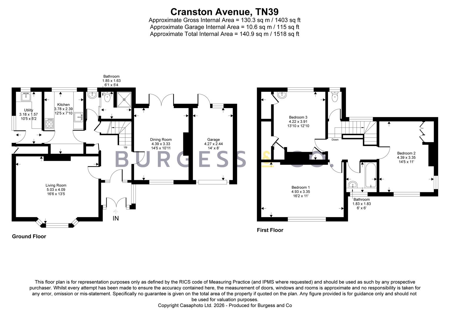 86, Cranston Avenue, Bexhill-On-Sea floorplan