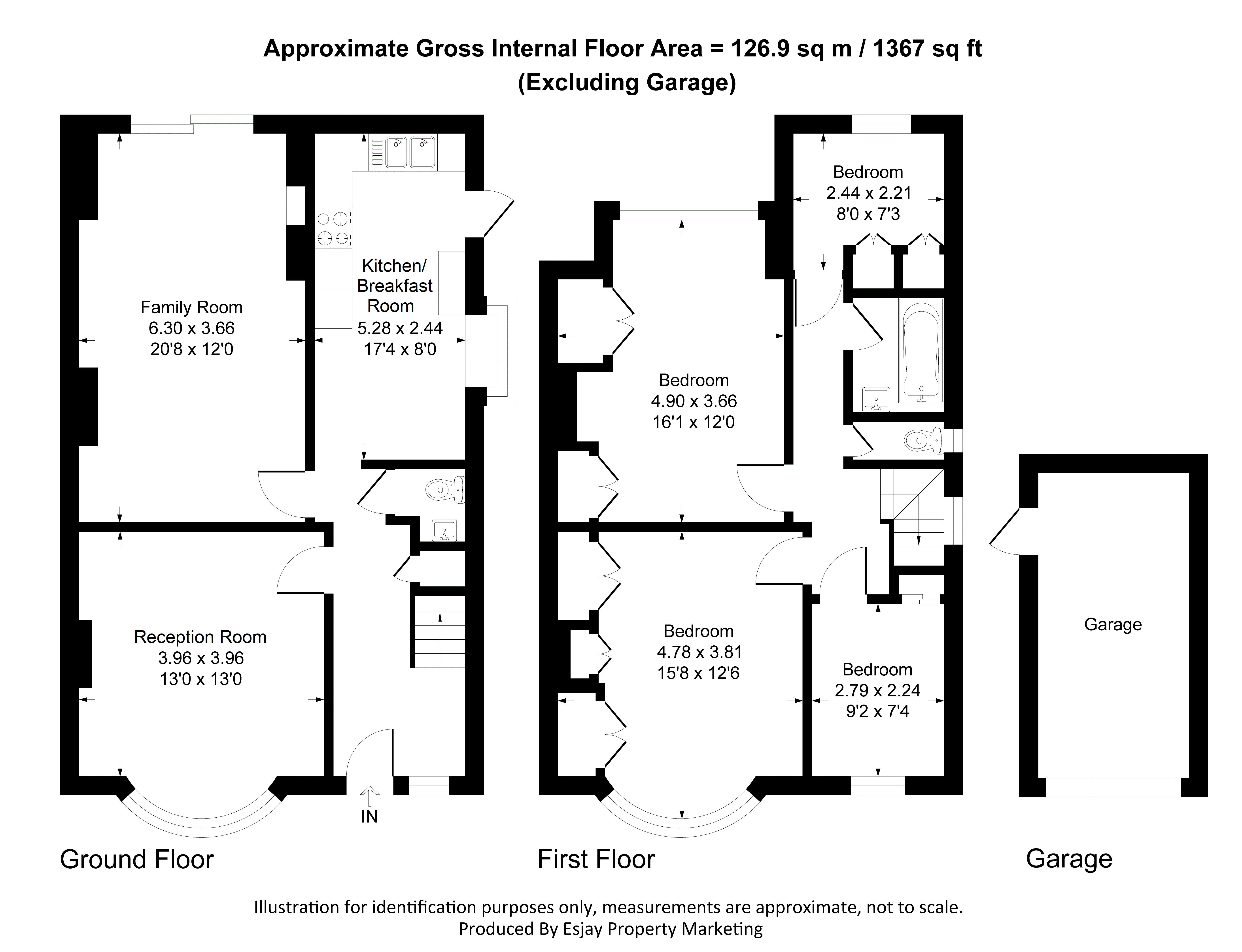 24, Sandal Road, New Malden floorplan