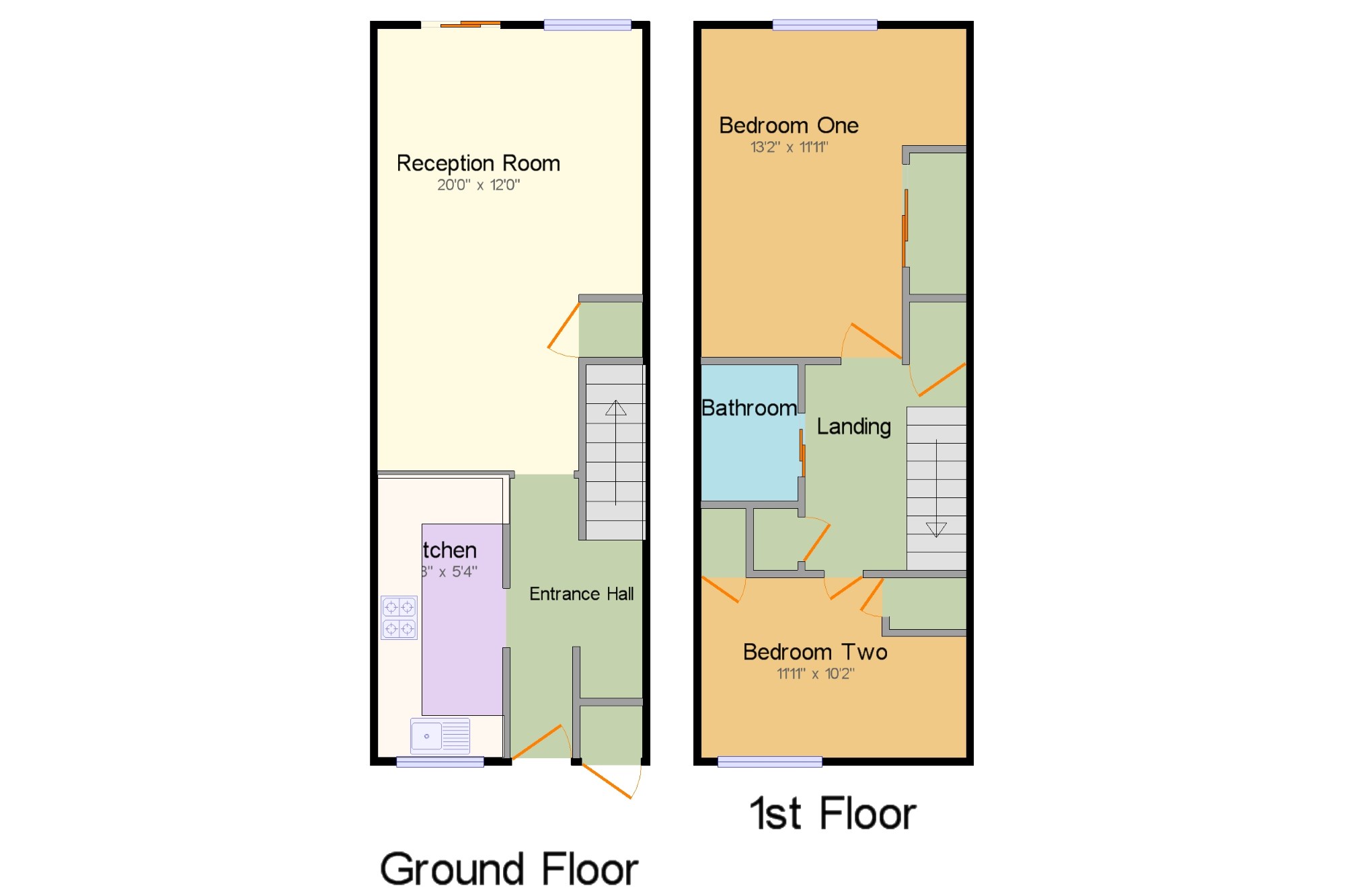 2 Bedrooms Terraced house for sale in Hollywoods, Court Wood Lane, Croydon, Surrey CR0