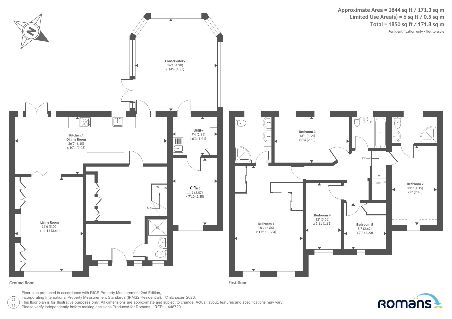 23, Lower Canes, Hampshire floorplan