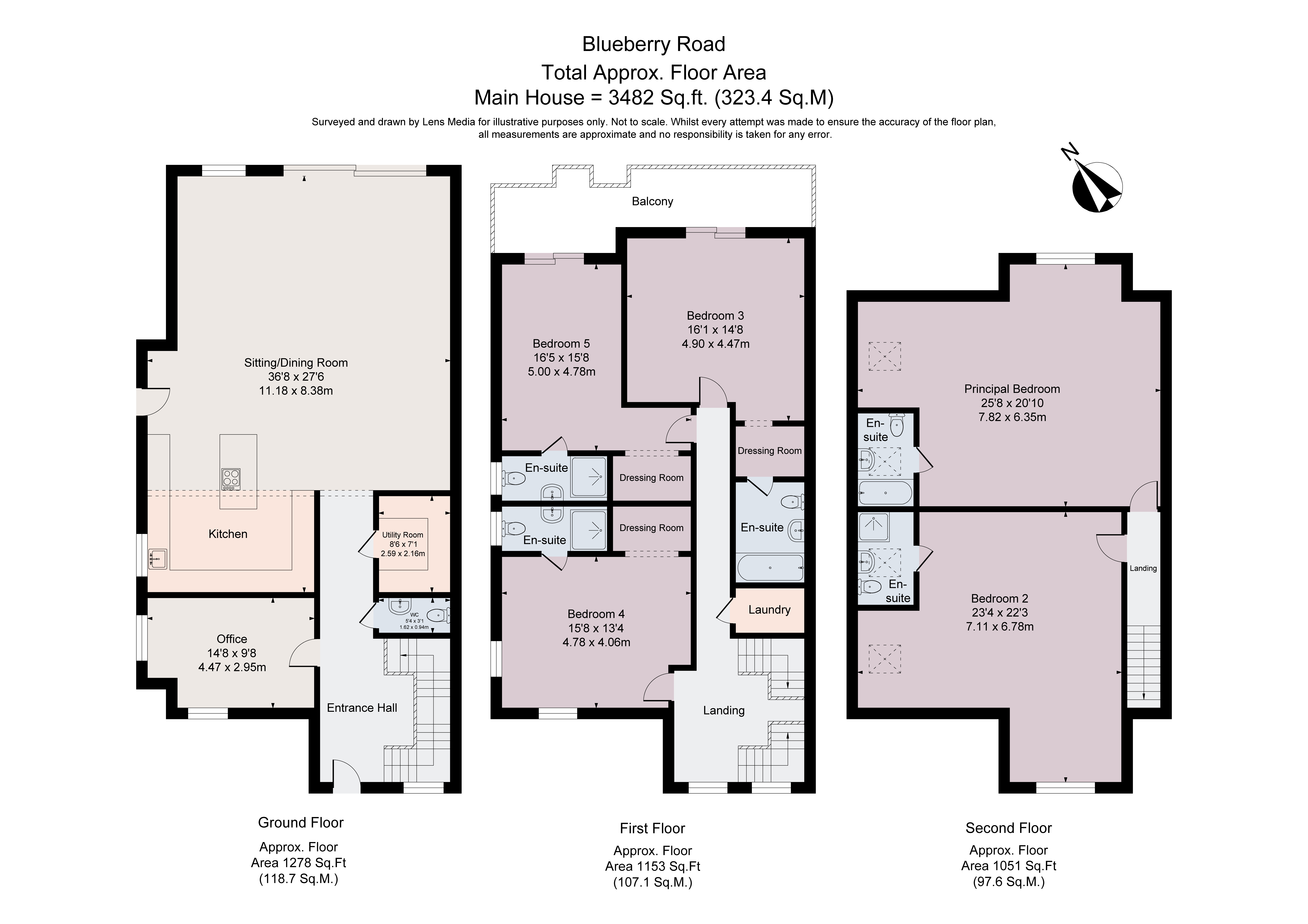 19A,, Blueberry Road, Bowdon floorplan