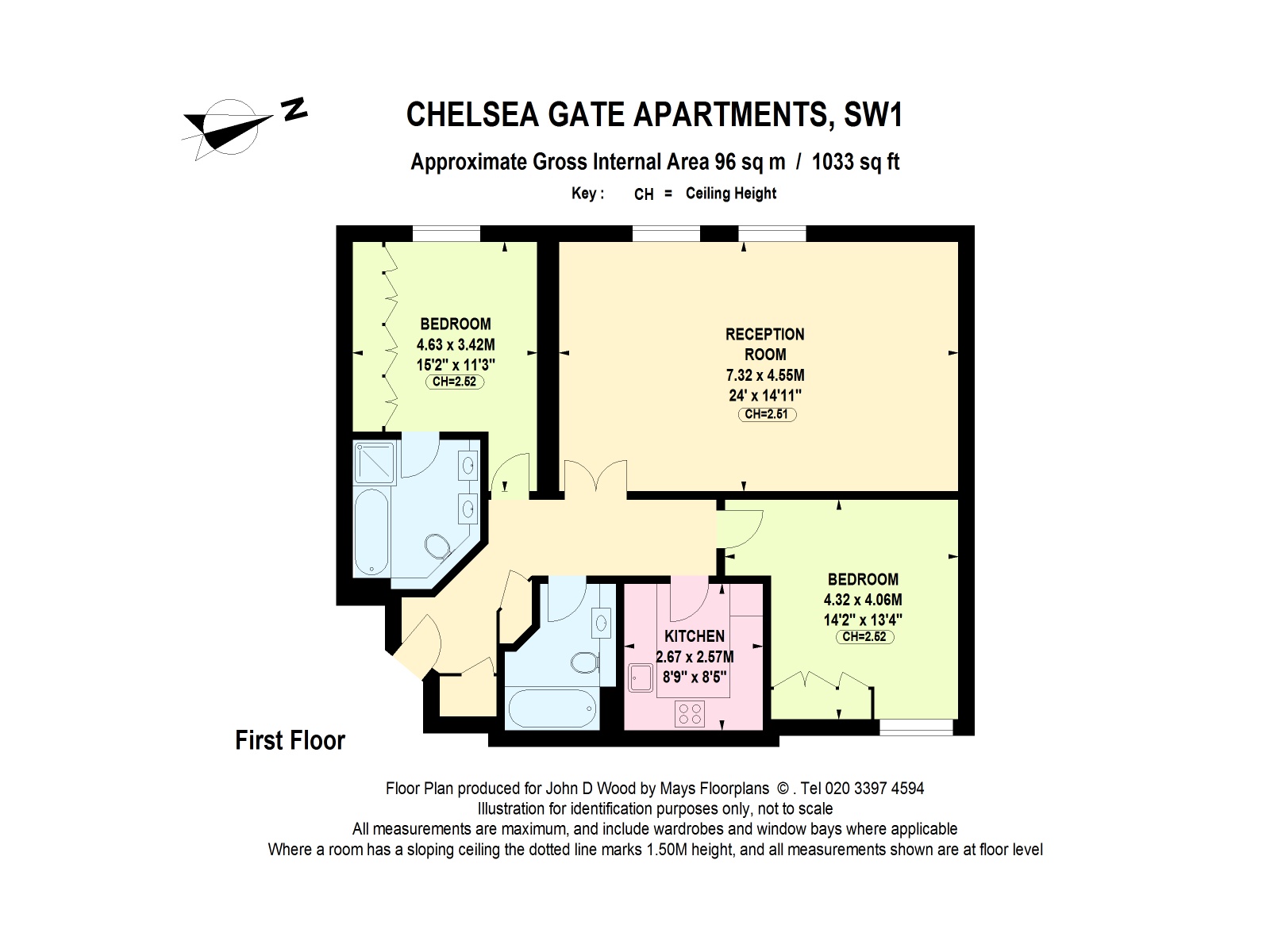 Ebury Bridge Road, London floorplan