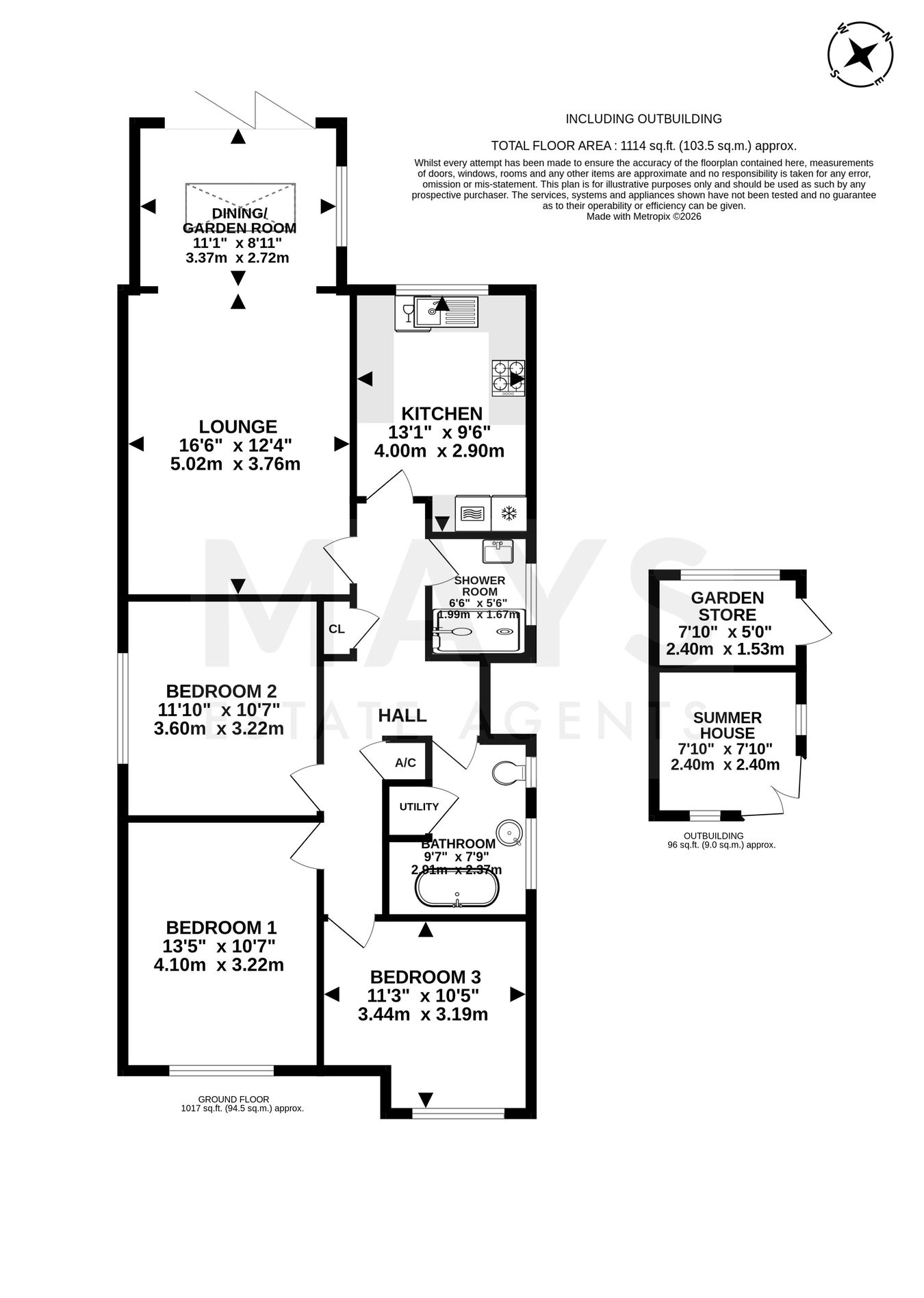 3, School Lane, Bournemouth floorplan