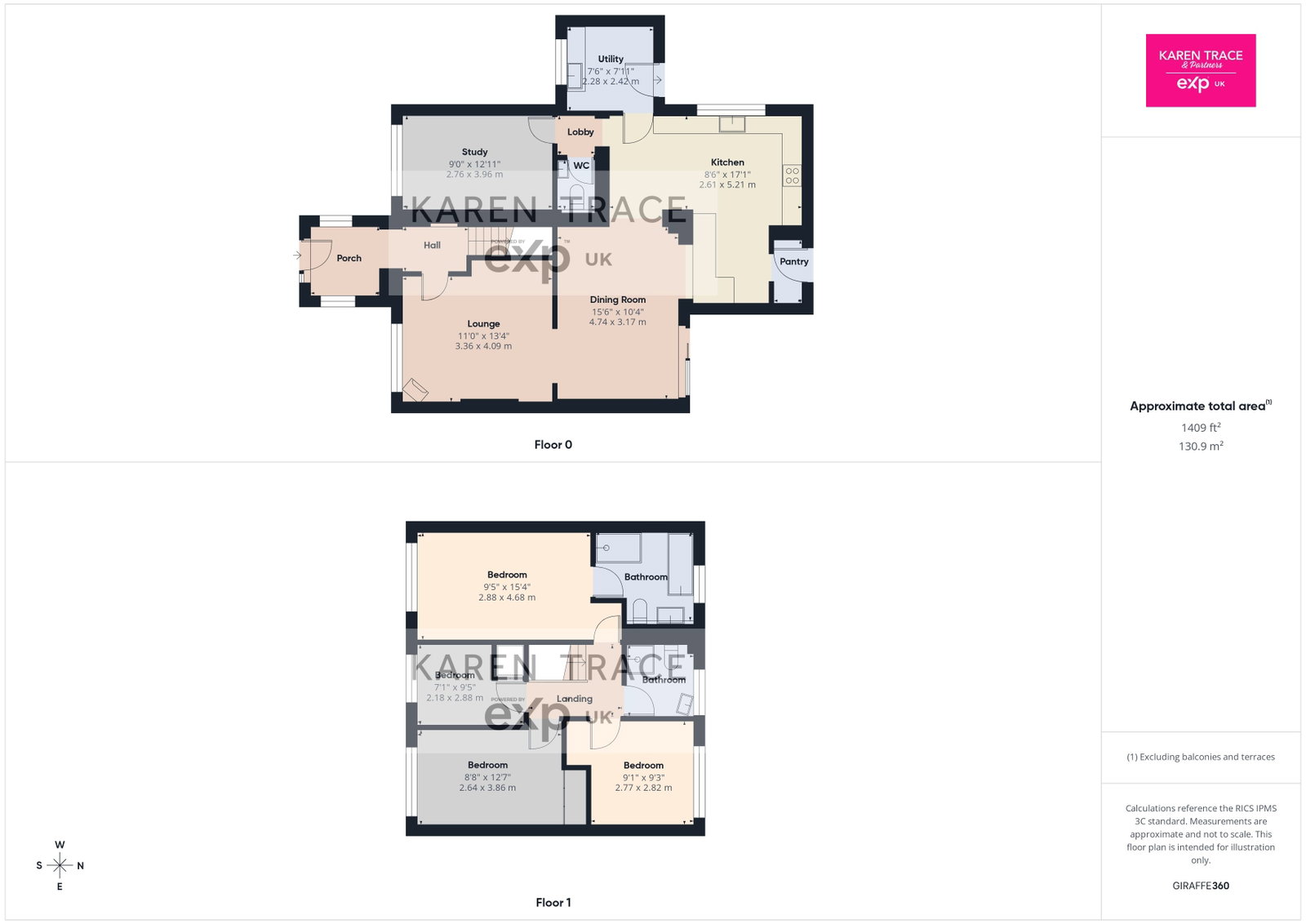 76, Hallane Road, St. Austell floorplan