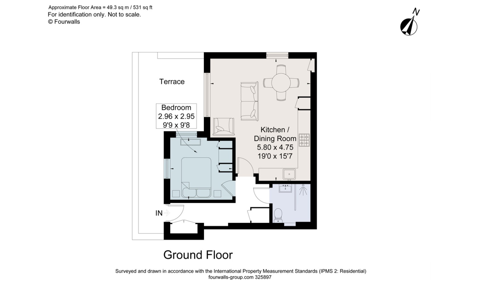 Apartment 1, The Urban Loft, 4A, Kings Road, Oxfordshire floorplan