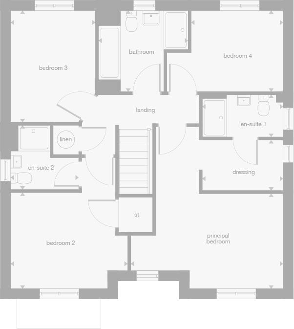 40, Oakbank Road, East Calder floorplan